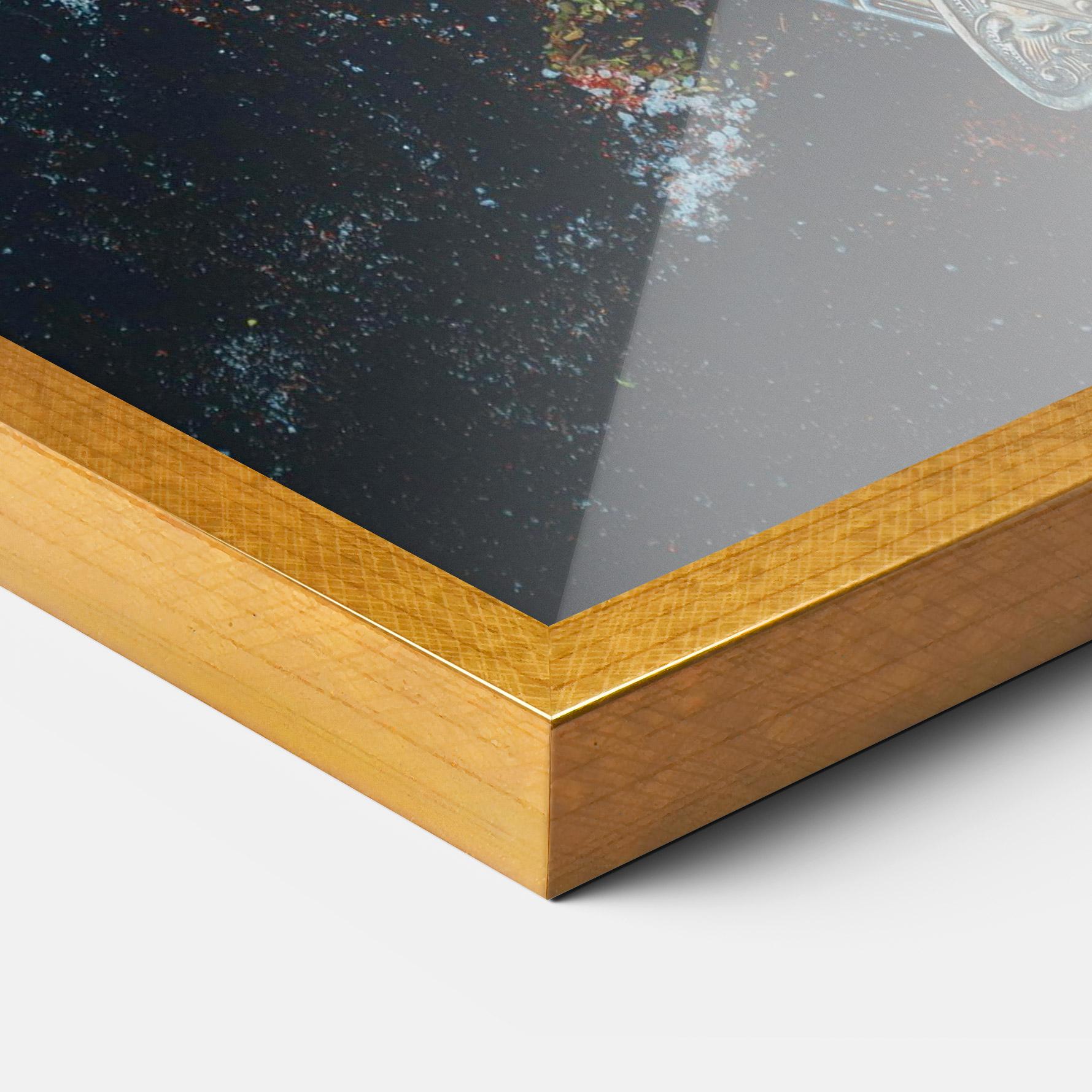 Keretezett Poszter Spices Cooking Spoons mockup 3