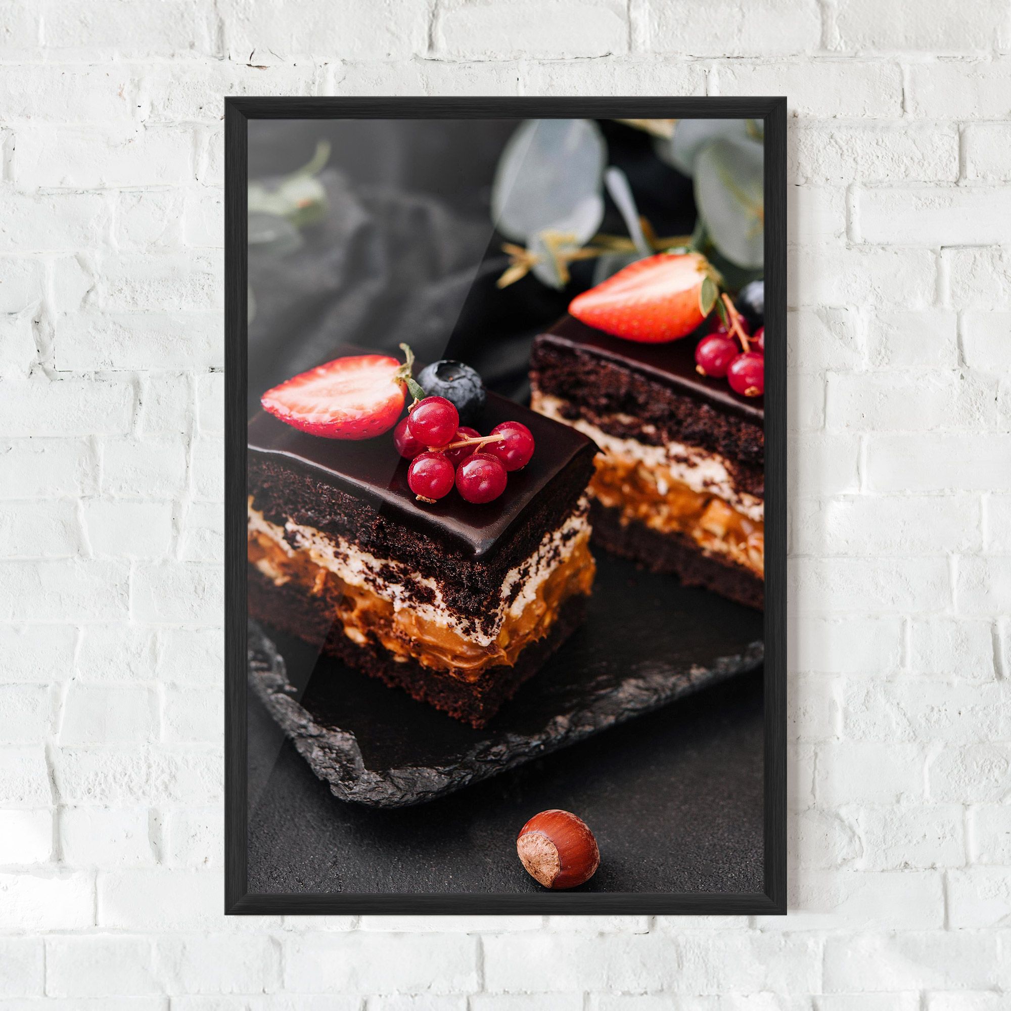 Chocolate Berries Cake mockup 0