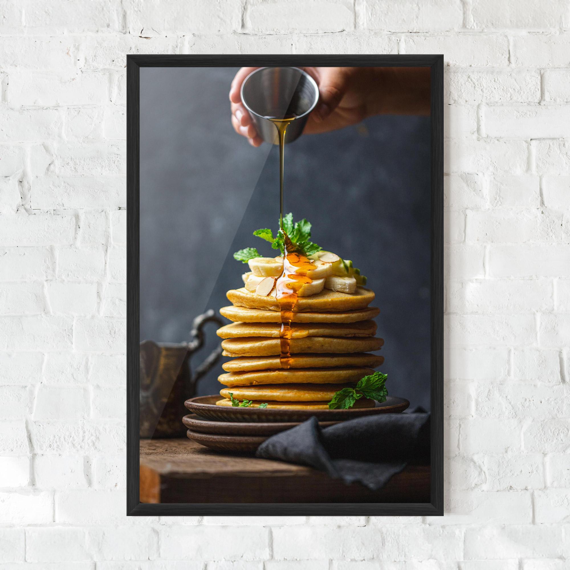 Keretezett Poszter Using Honey mockup 0