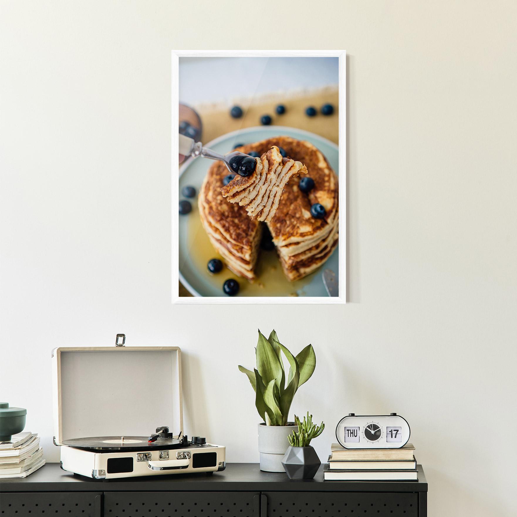 Keretezett Poszter Pancakes mockup 2