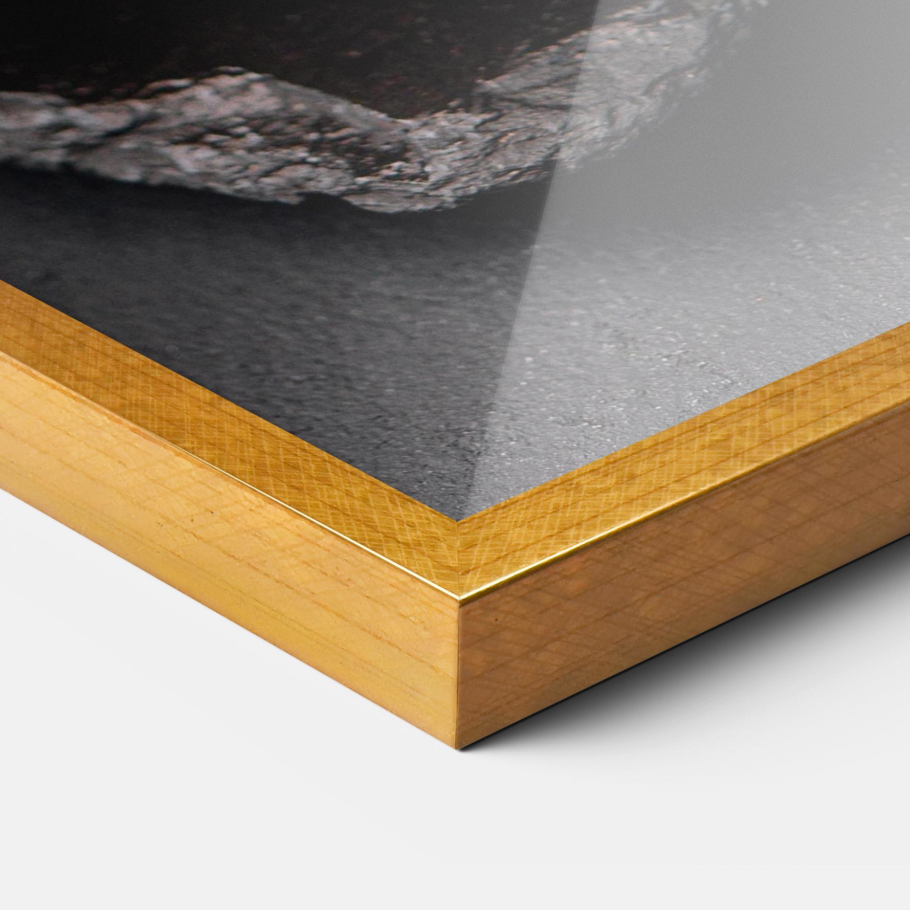 Keretezett Poszter Chocolate Berries Cake mockup 3