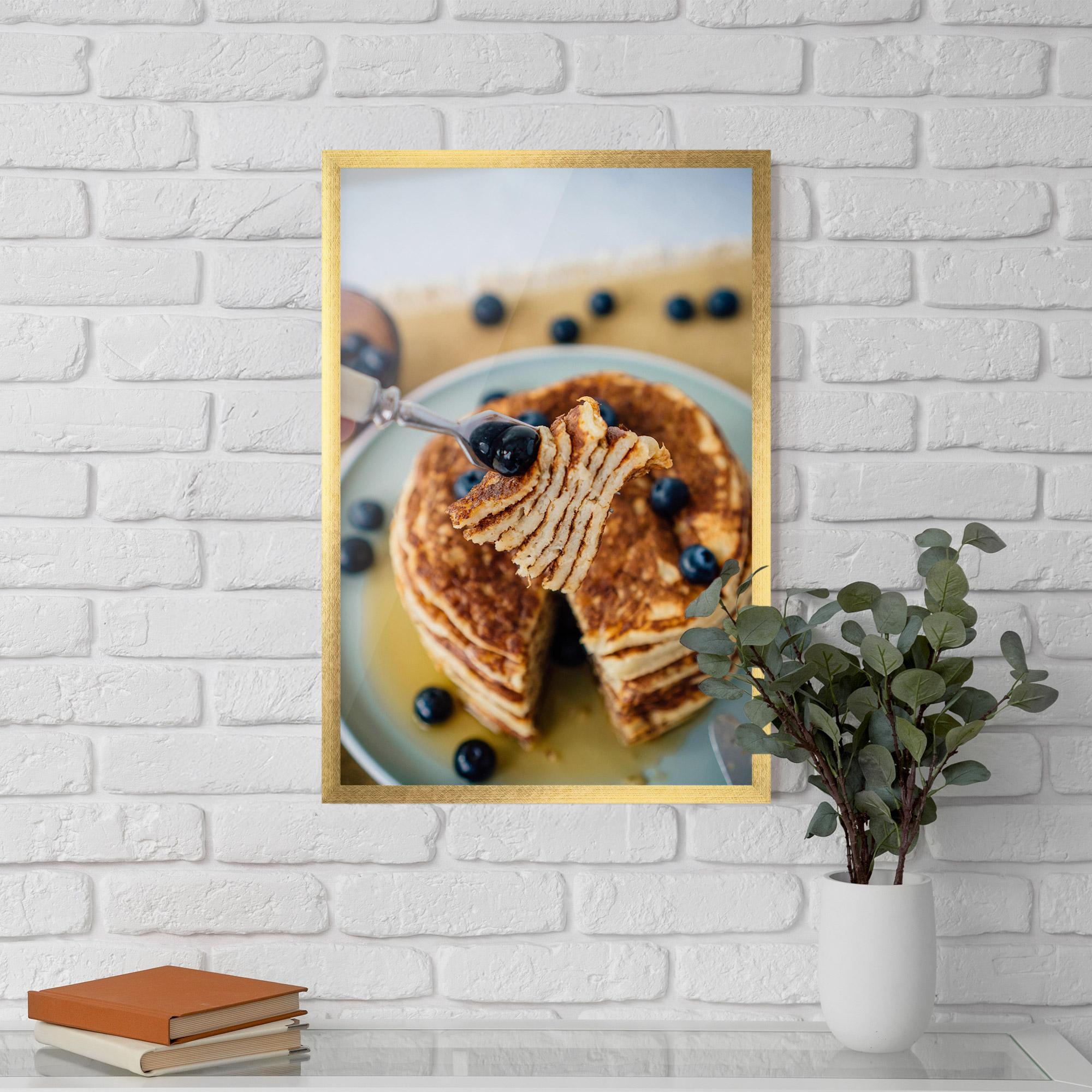 Keretezett Poszter Pancakes mockup 5
