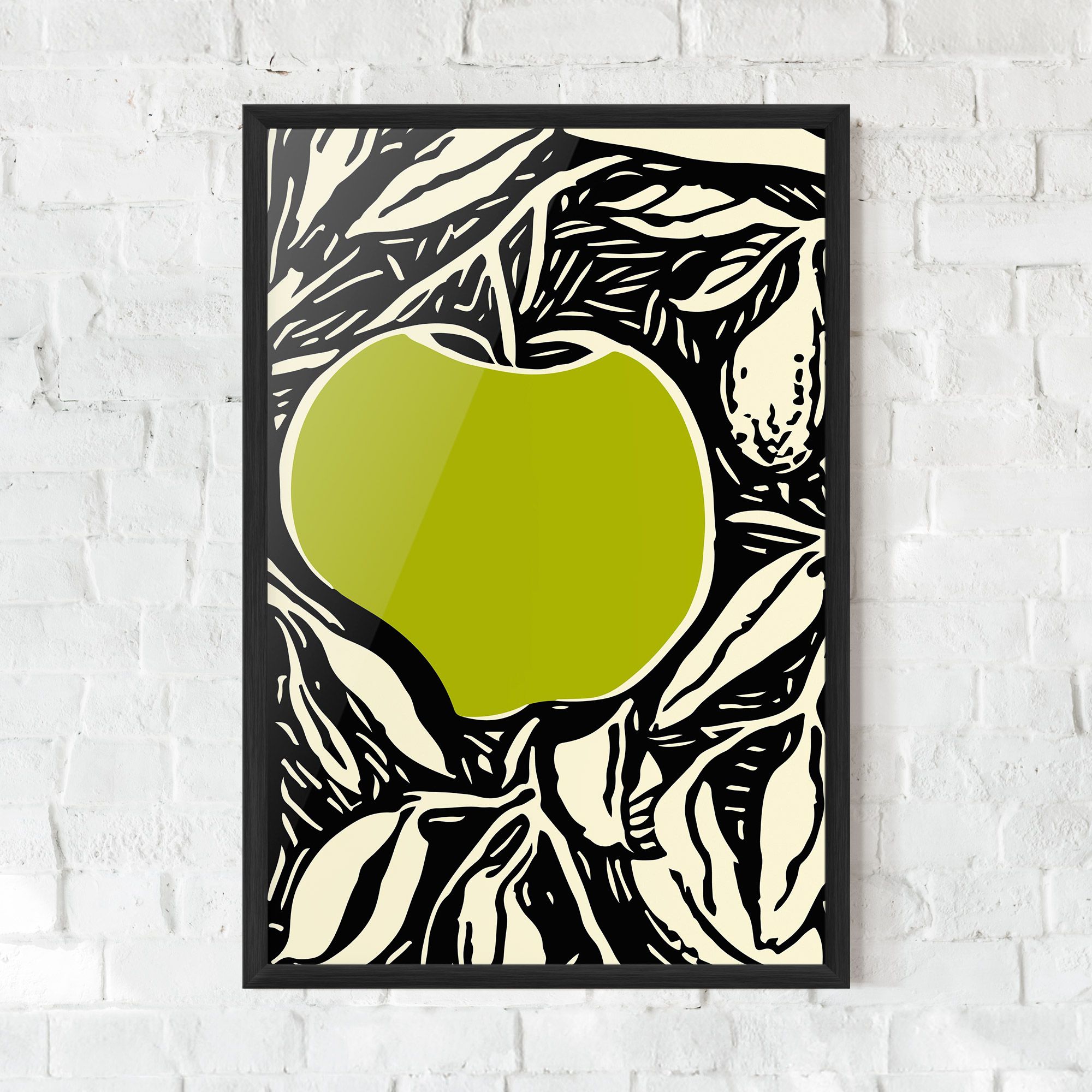 Green Apple mockup 0