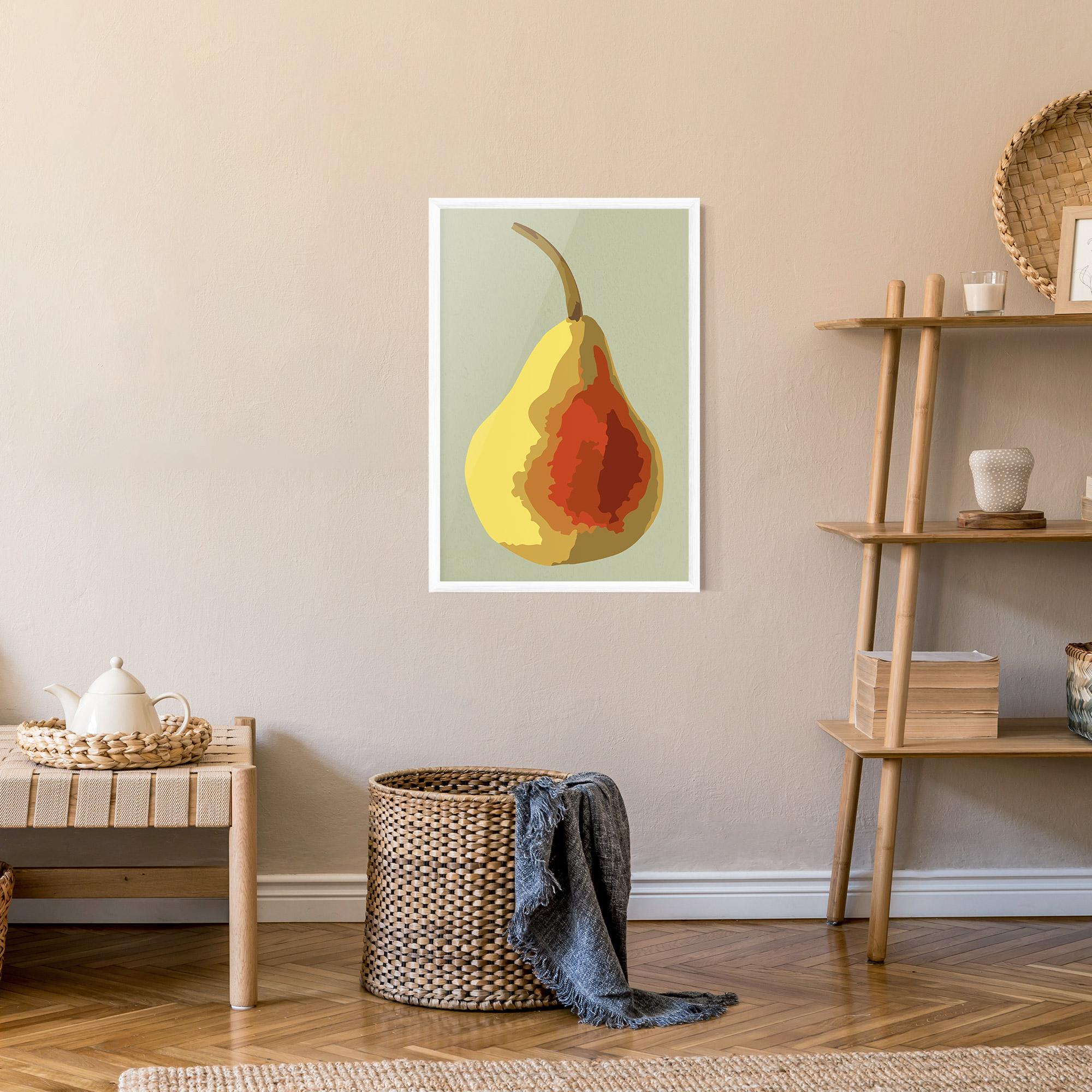Keretezett Poszter Pear Art mockup 9