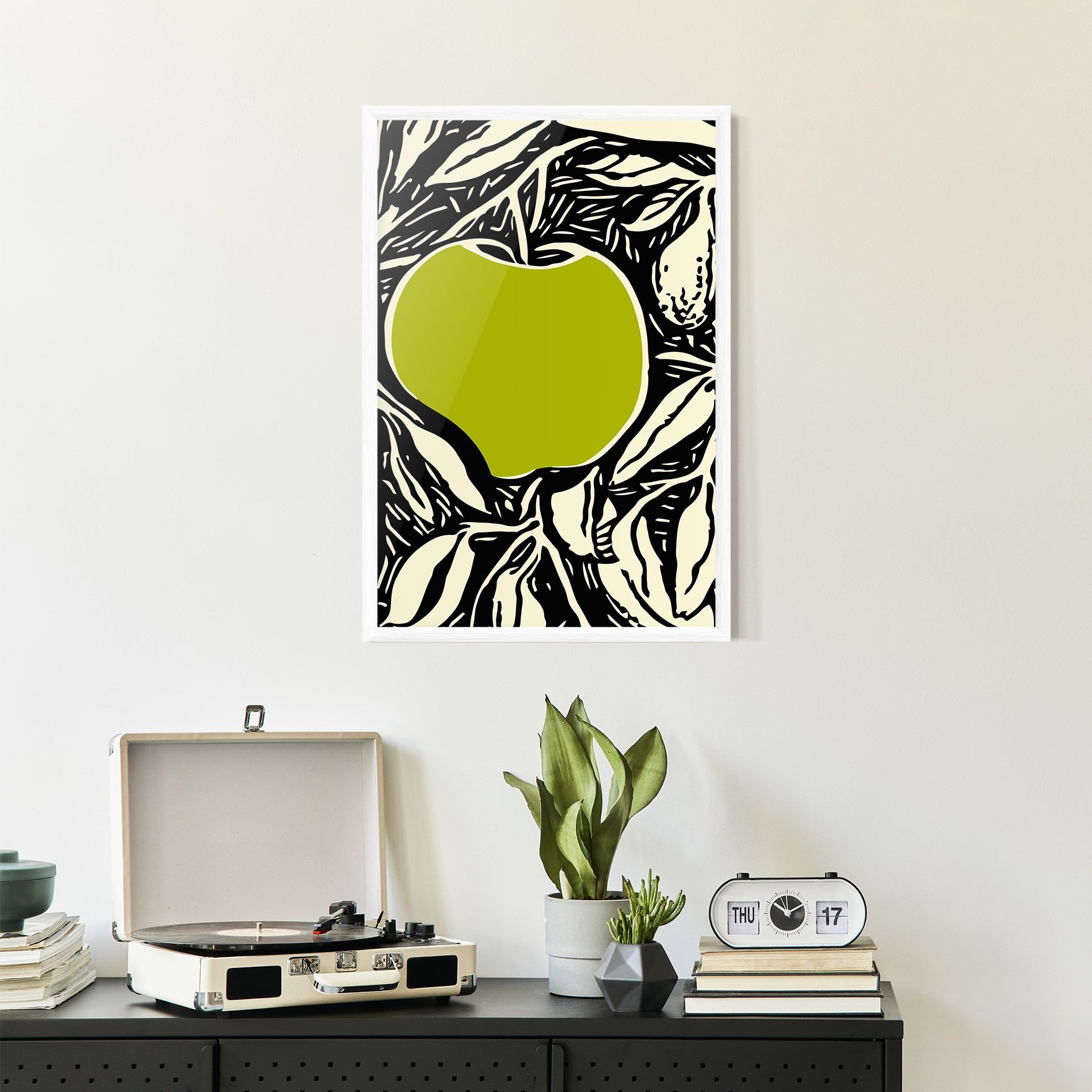 Green Apple mockup 2