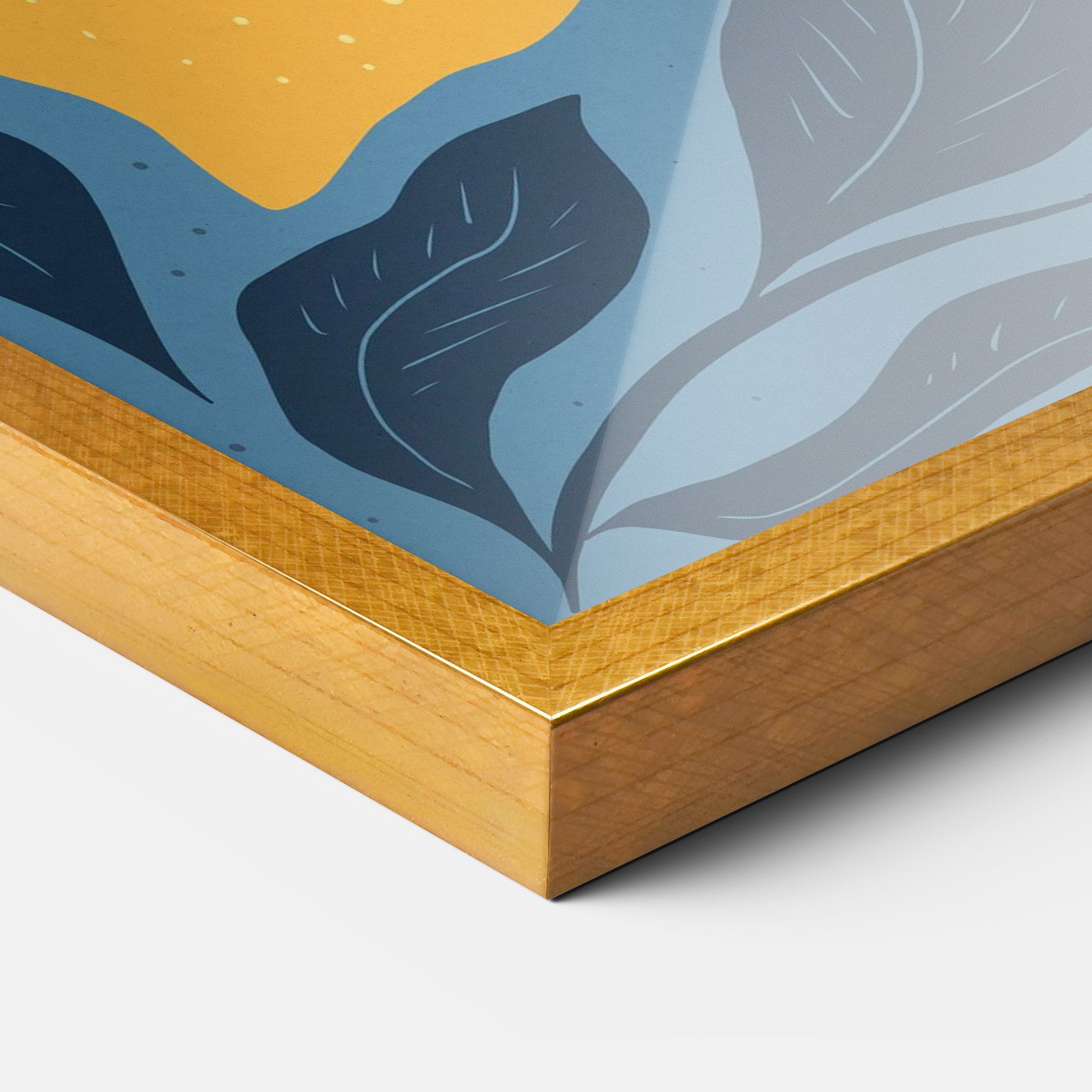 Lemon On Blue mockup 3