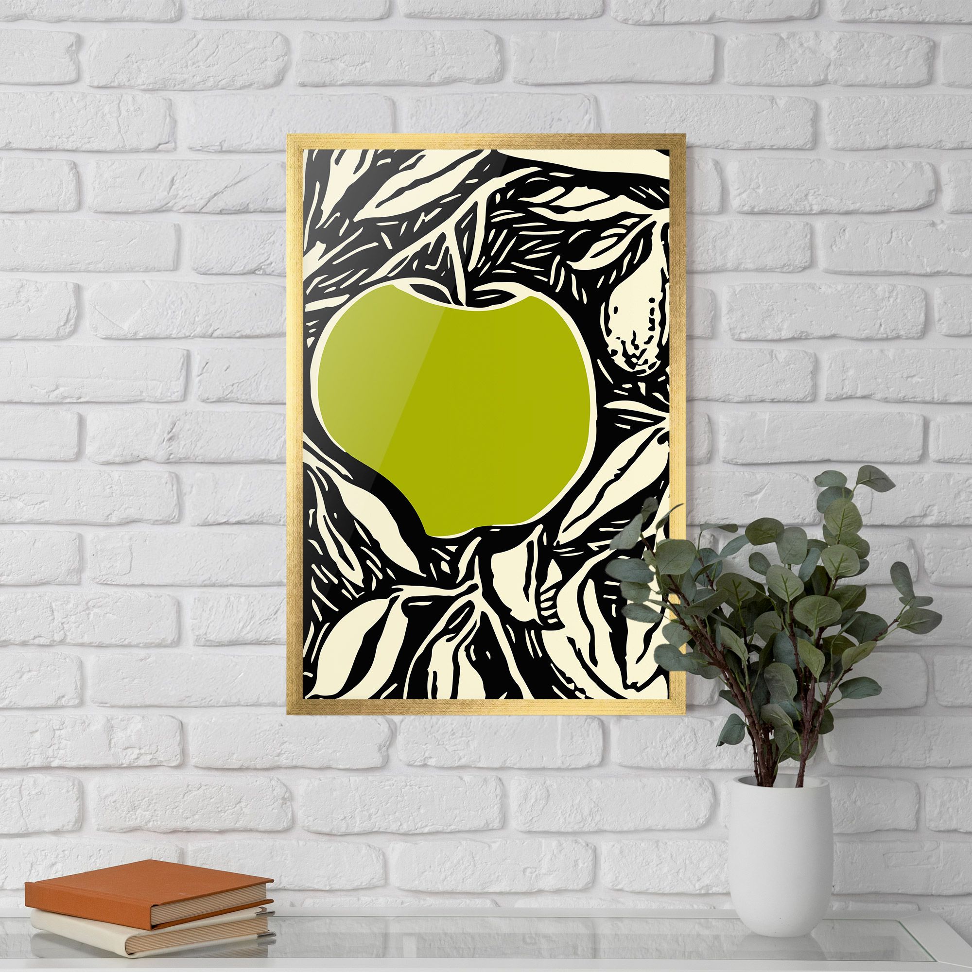 Green Apple mockup 5