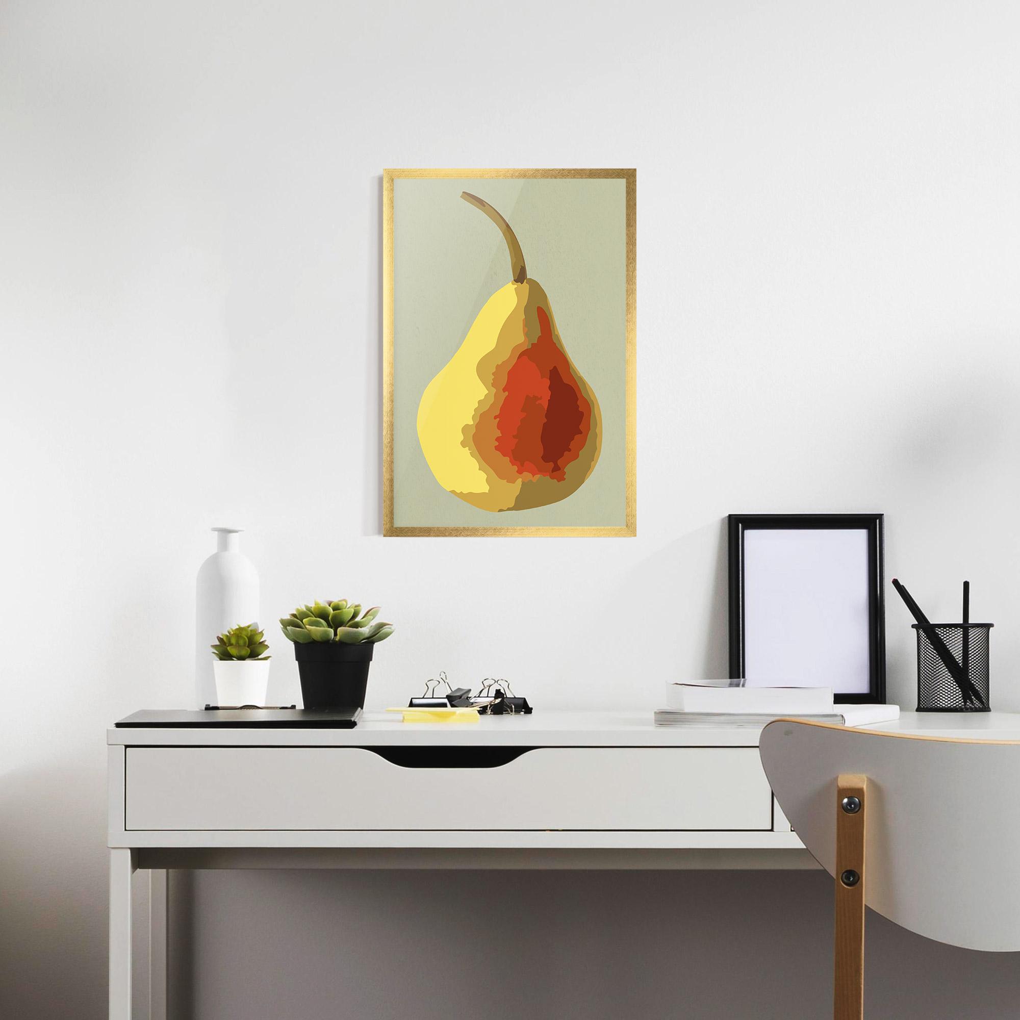 Keretezett Poszter Pear Art mockup 7