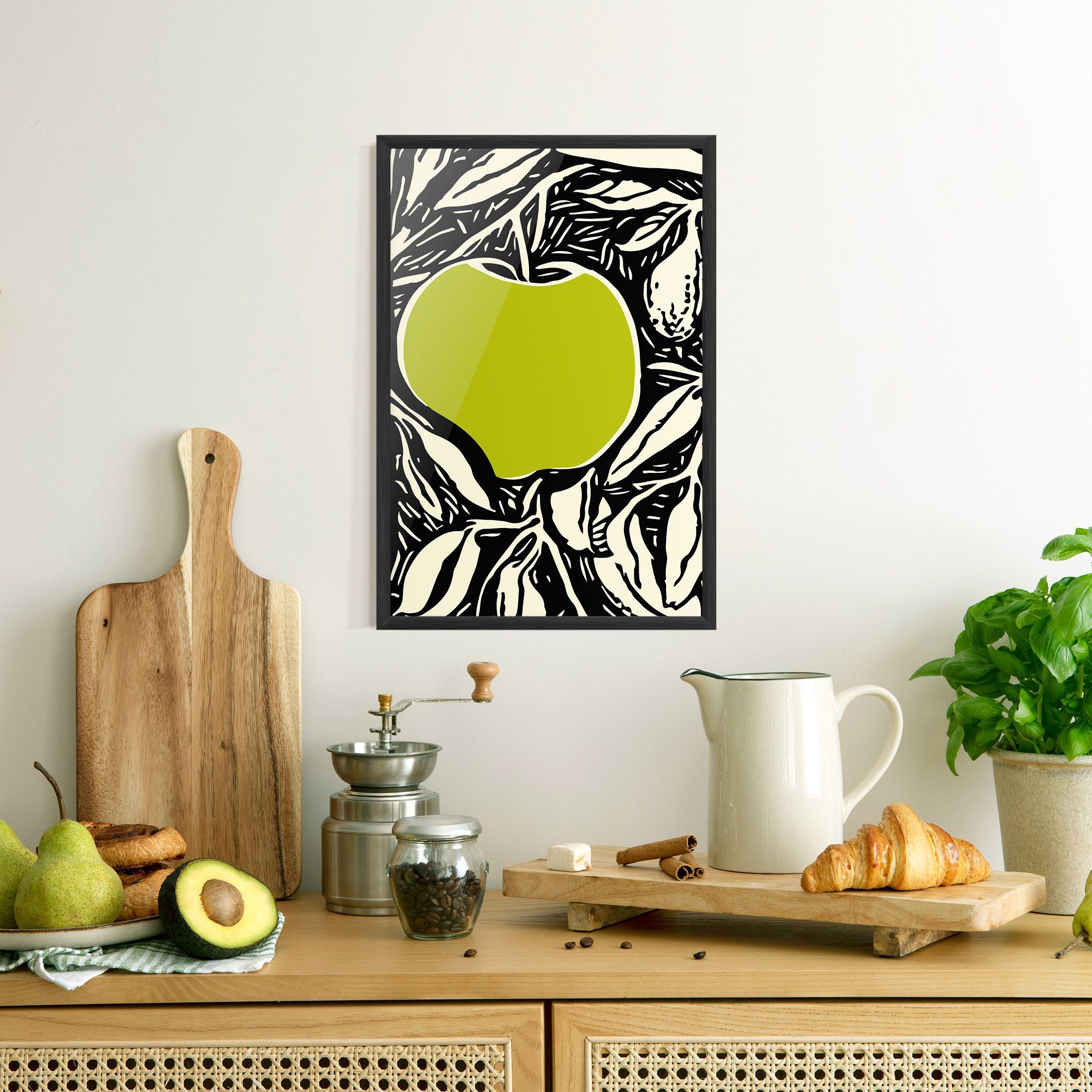 Green Apple mockup 8