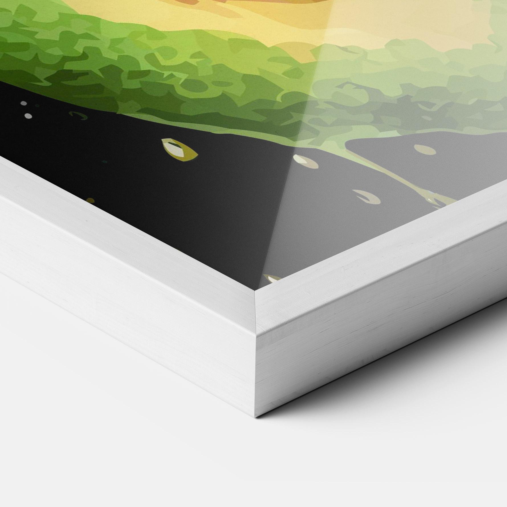 Keretezett Poszter Avocado Art mockup 3