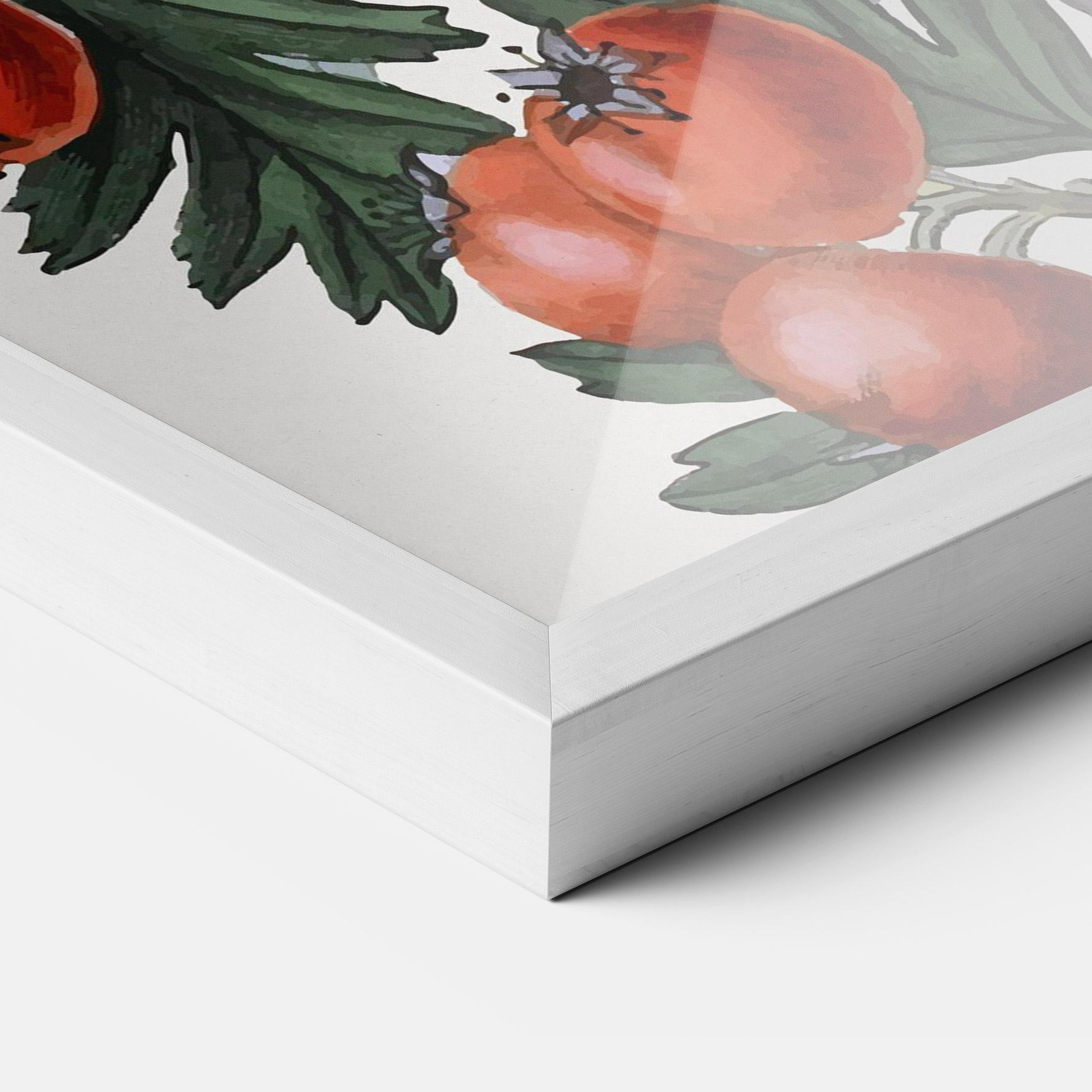 Keretezett Poszter Cherry Drawing mockup 3