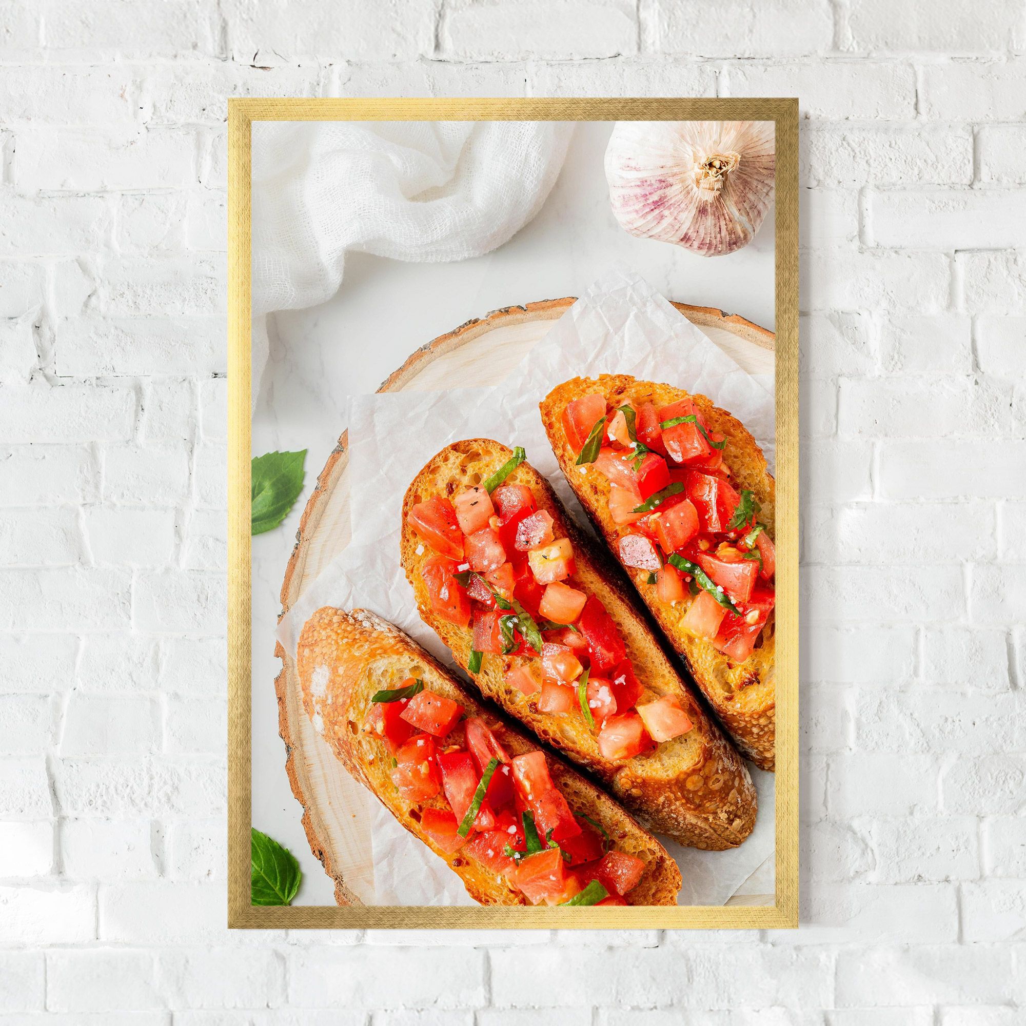Tomatoes On Bread mockup 0