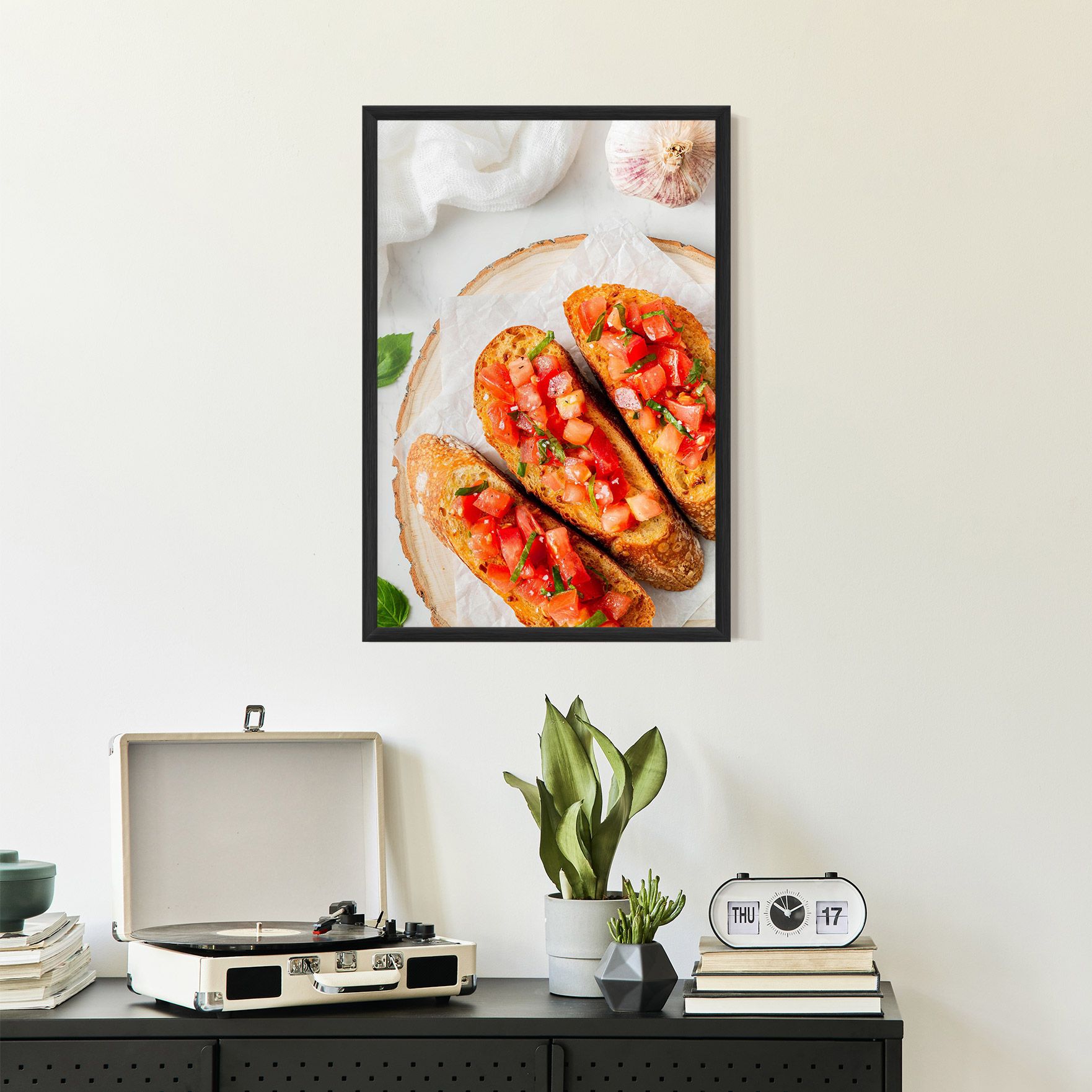 Tomatoes On Bread mockup 2