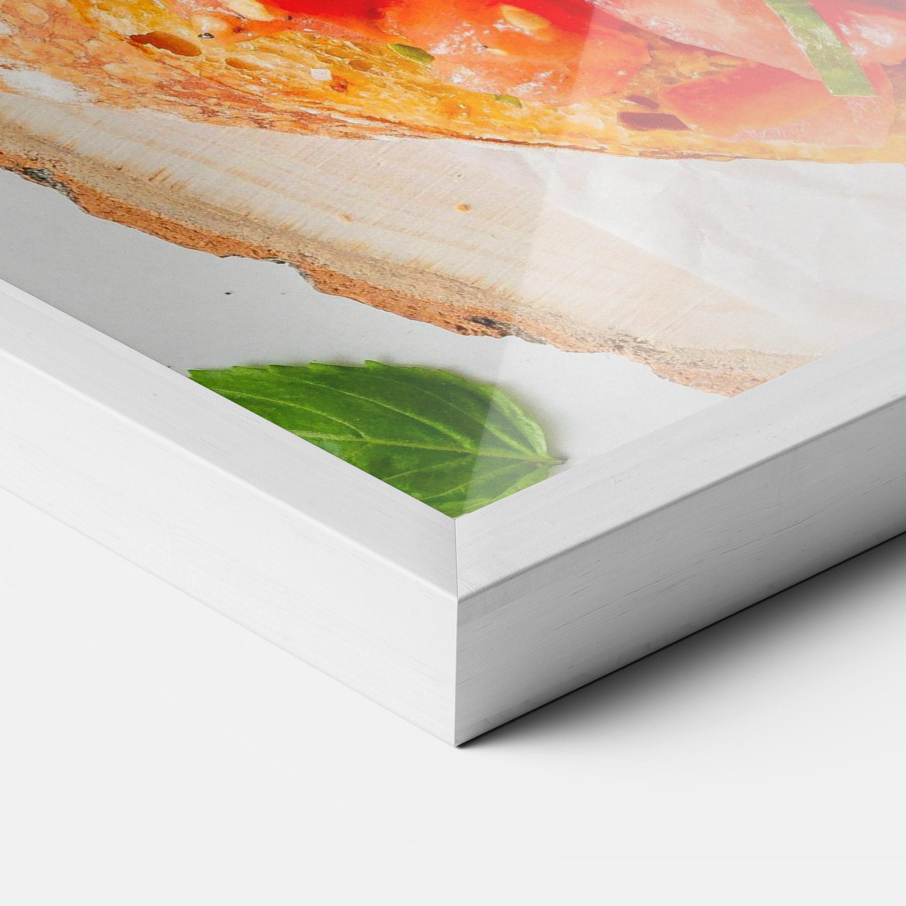 Keretezett Poszter Tomatoes On Bread mockup 3