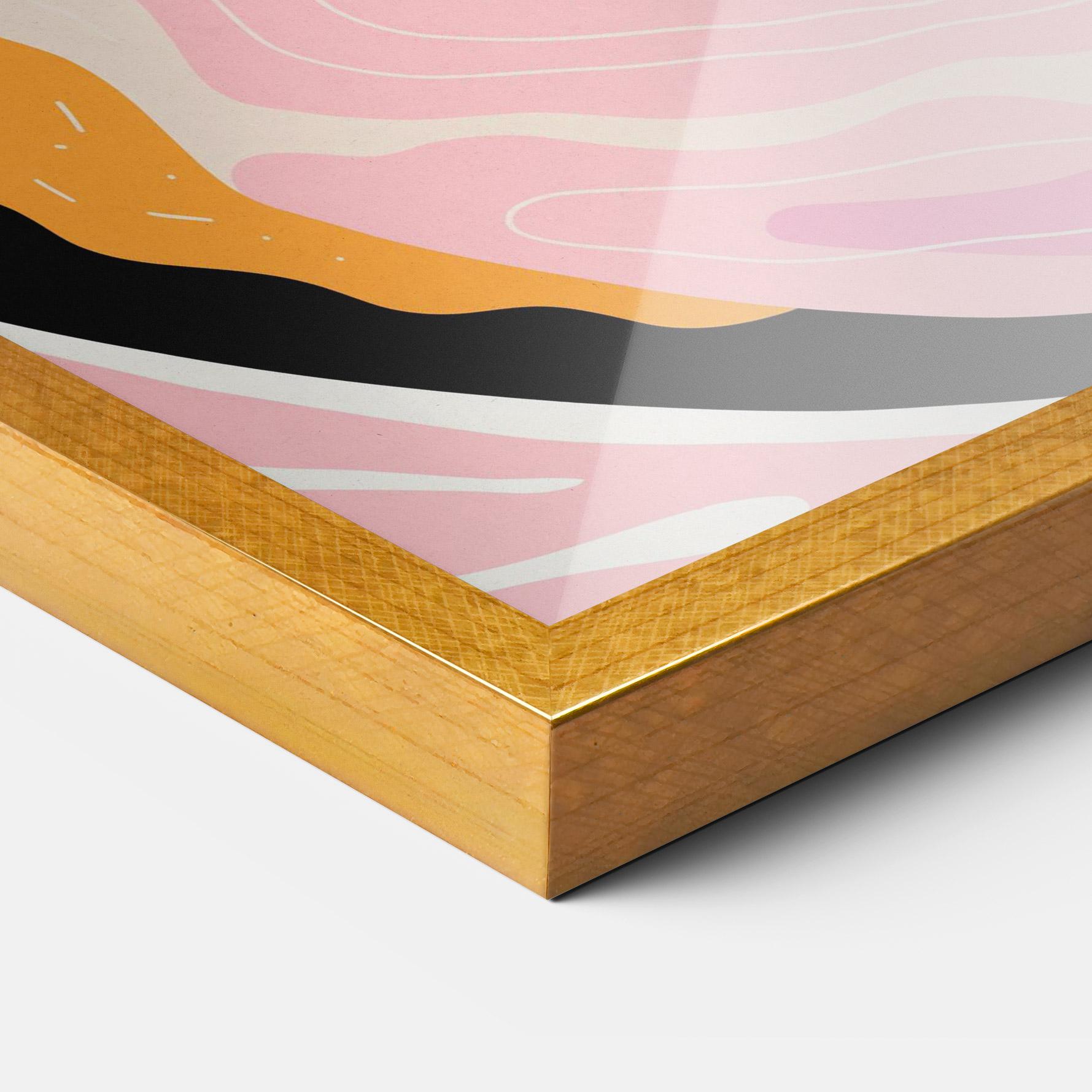 Keretezett Poszter Cooking mockup 3