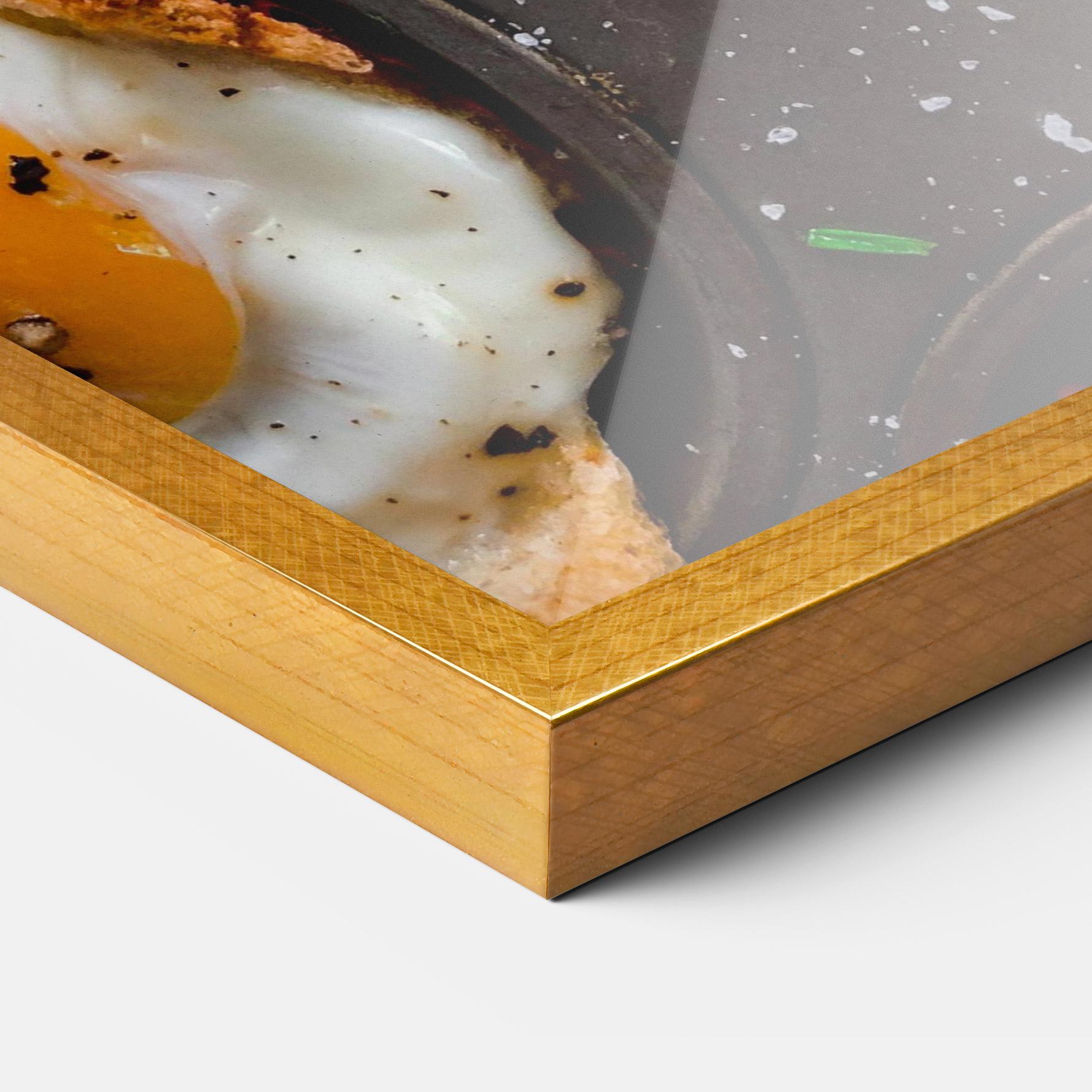 Keretezett Poszter Egg On Tray mockup 3