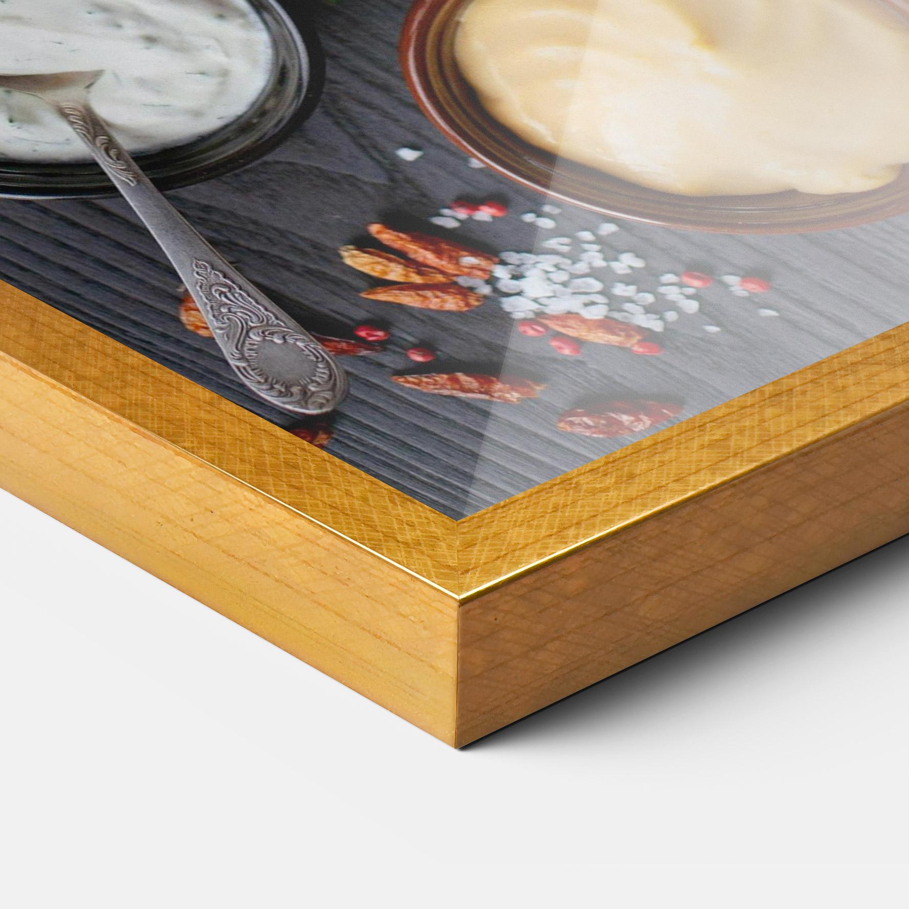 Keretezett Poszter Skewers mockup 3