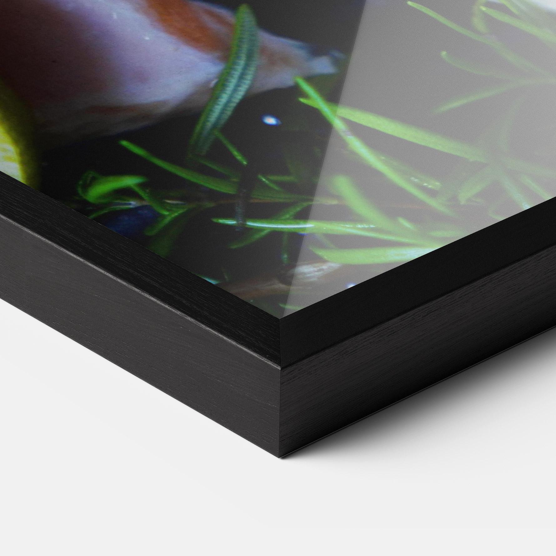 Keretezett Poszter Fish With Lemons mockup 3