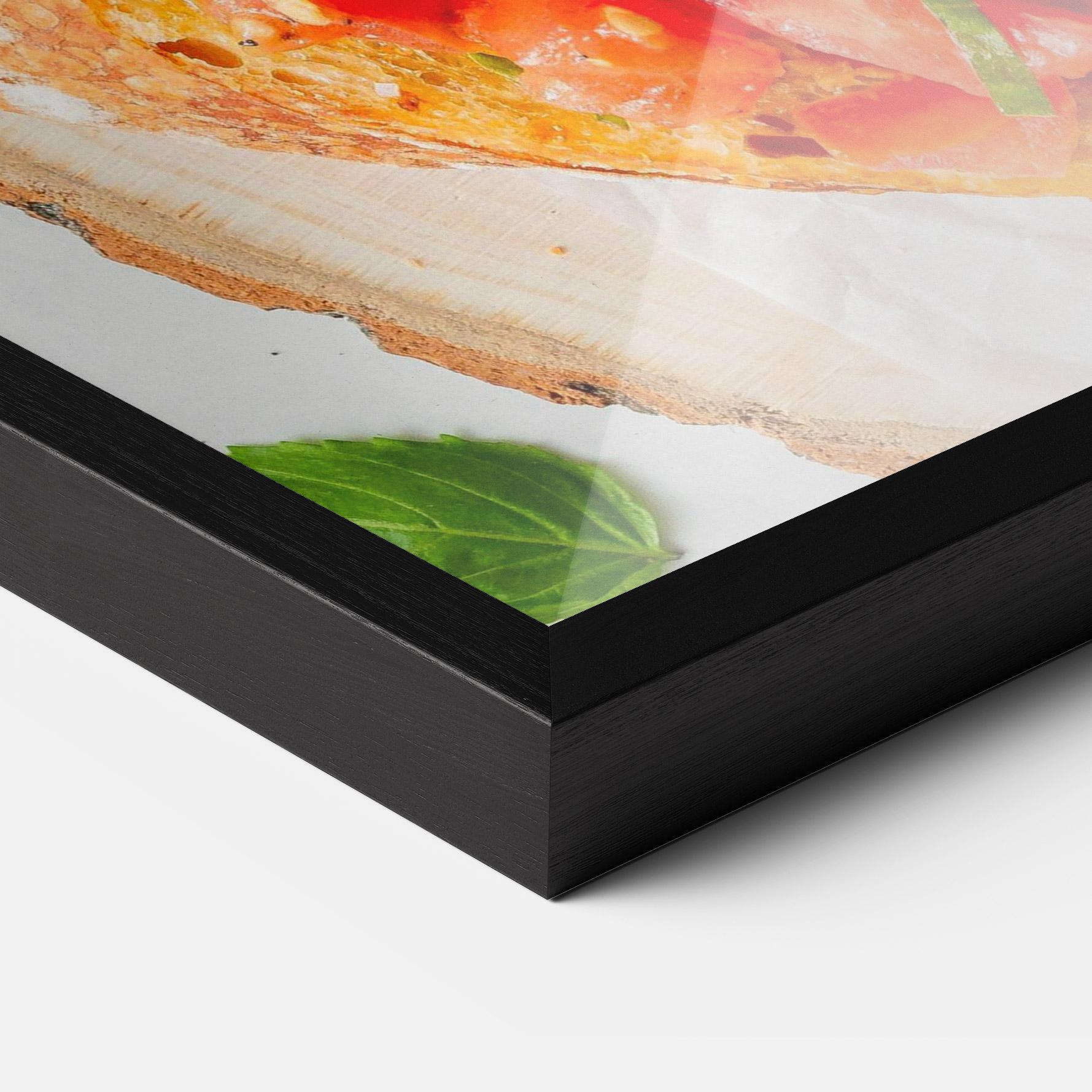 Keretezett Poszter Tomatoes On Bread mockup 3
