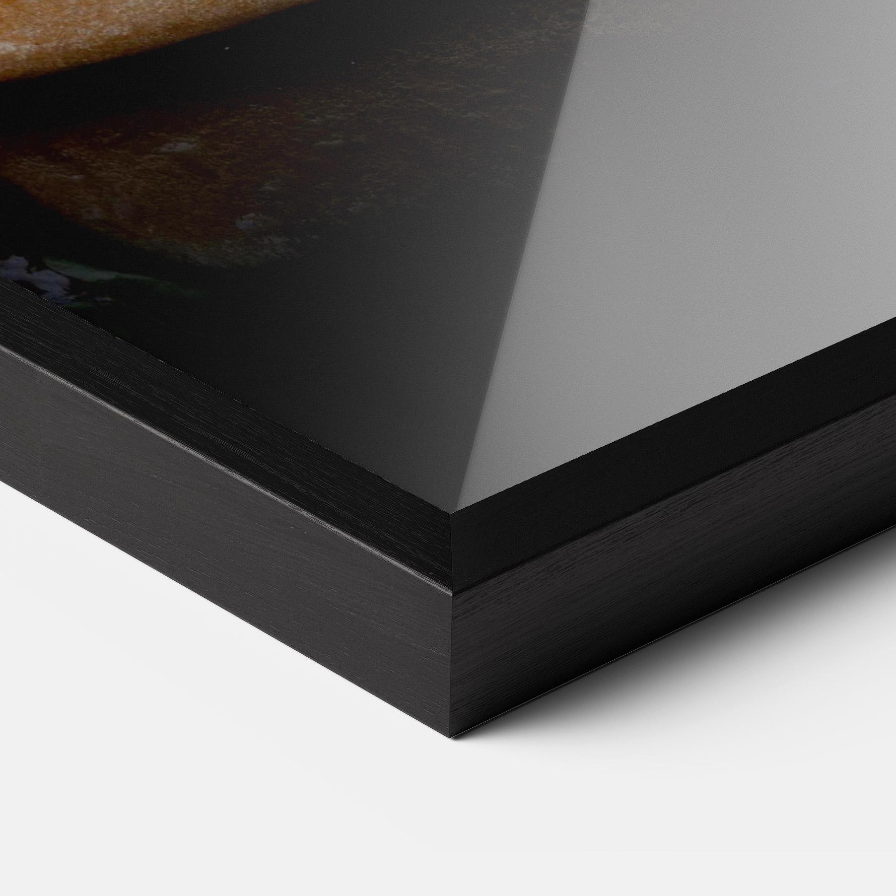 Keretezett Poszter Yumm Hamburger mockup 3