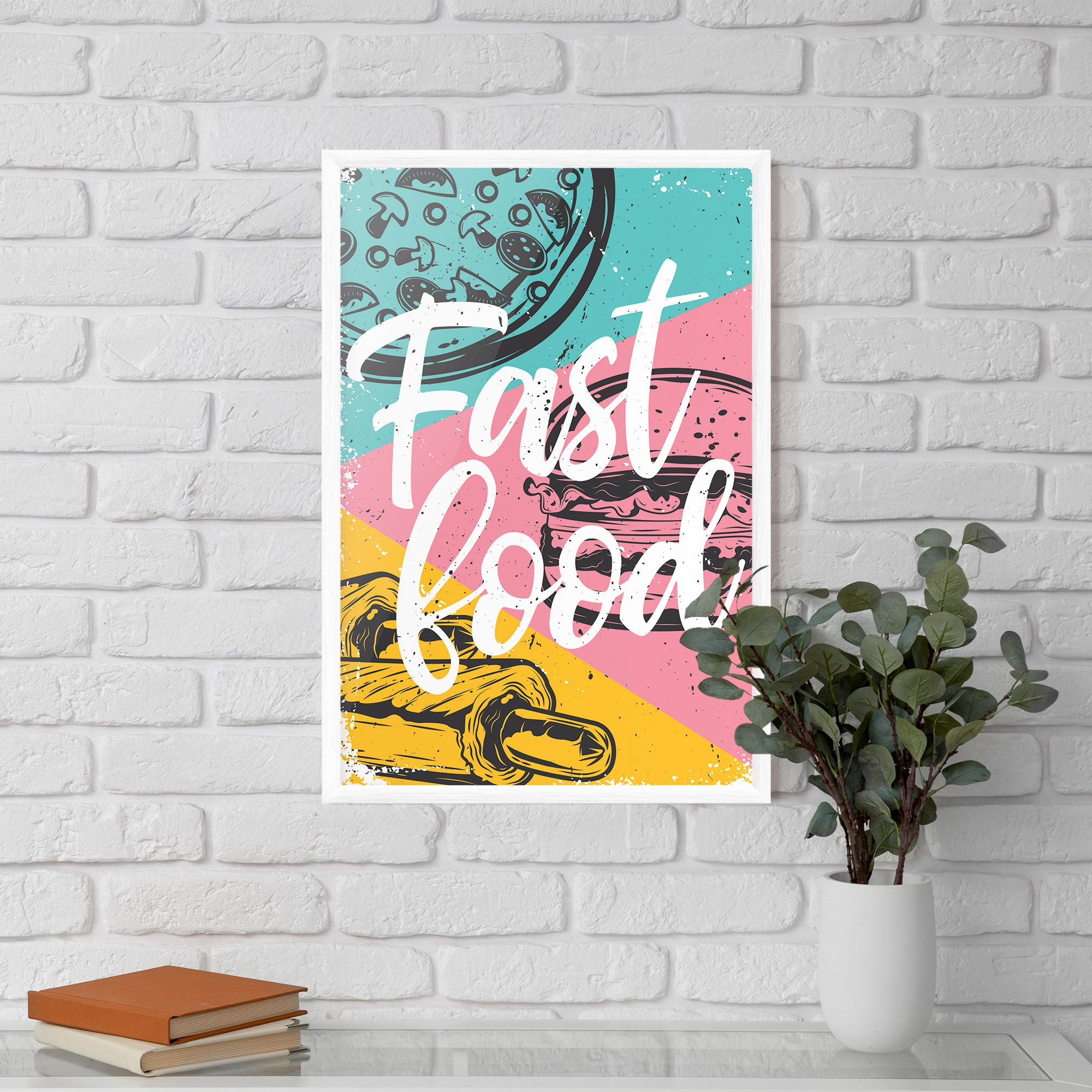 Fast Food Pink mockup 5