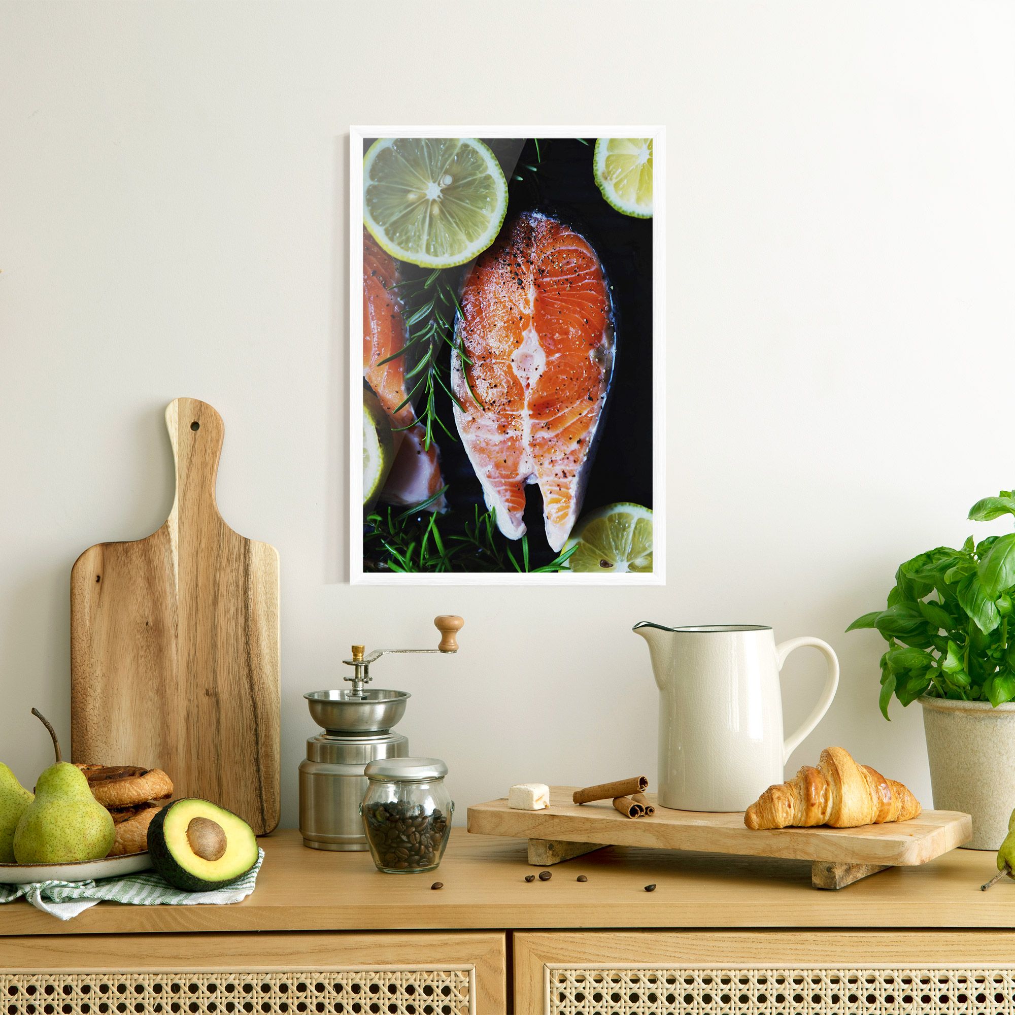 Fish With Lemons mockup 8