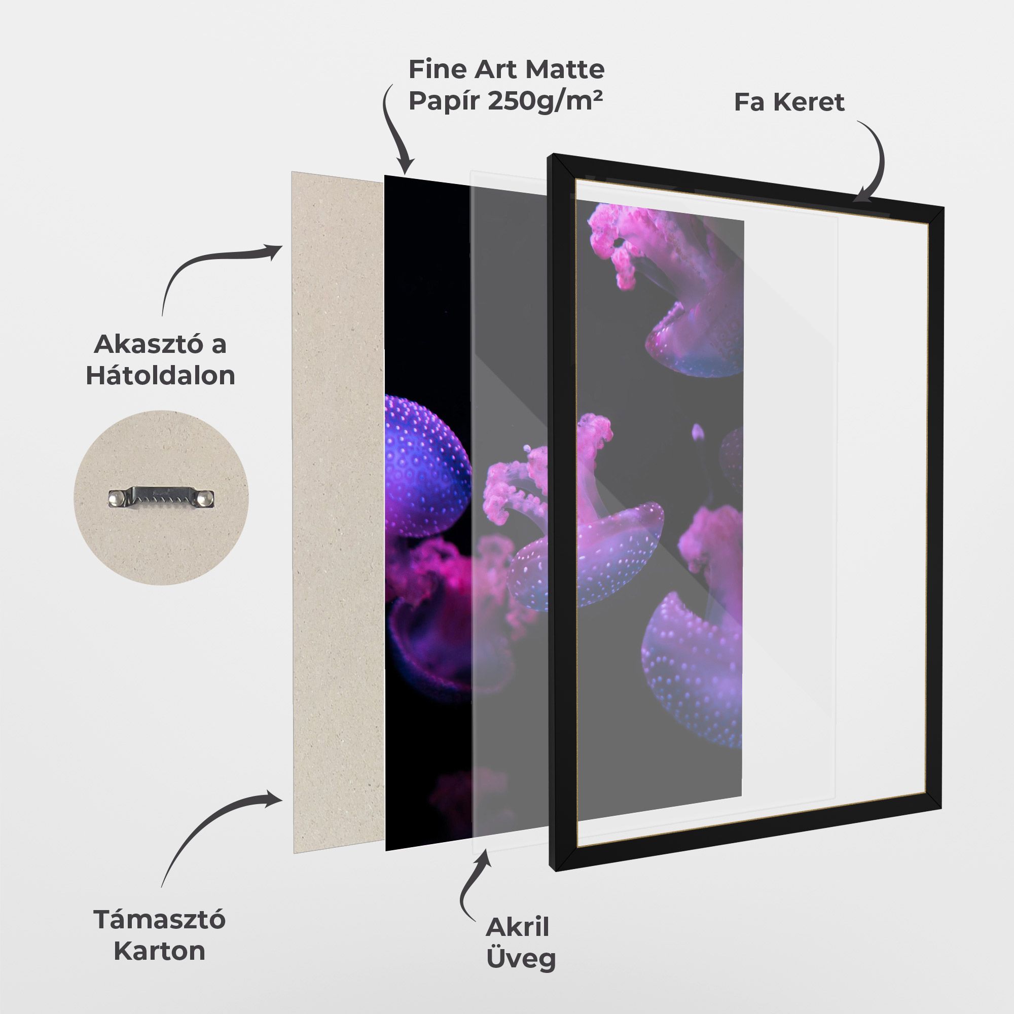 Little Purple Jellyfish mockup 1