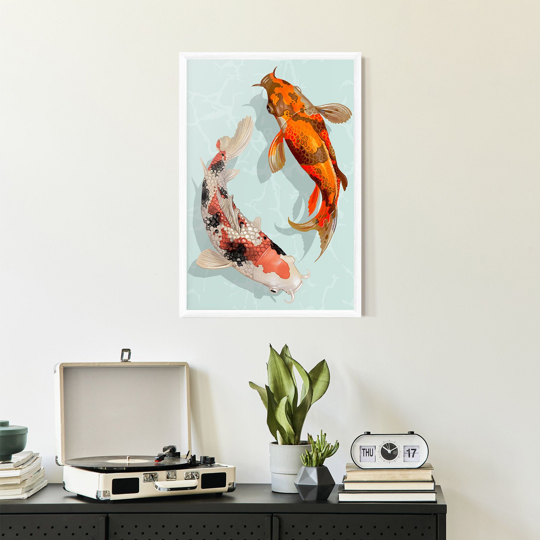 Koi Fish mockup 2
