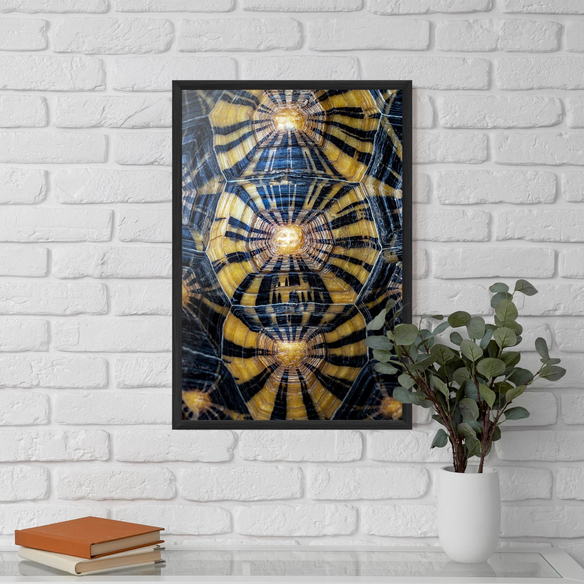 Keretezett Poszter Turtle Shell mockup 5