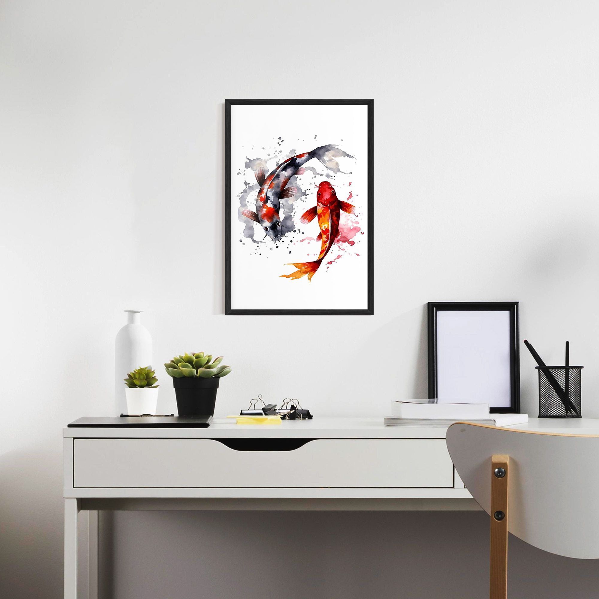 Beautiful Koi mockup 7