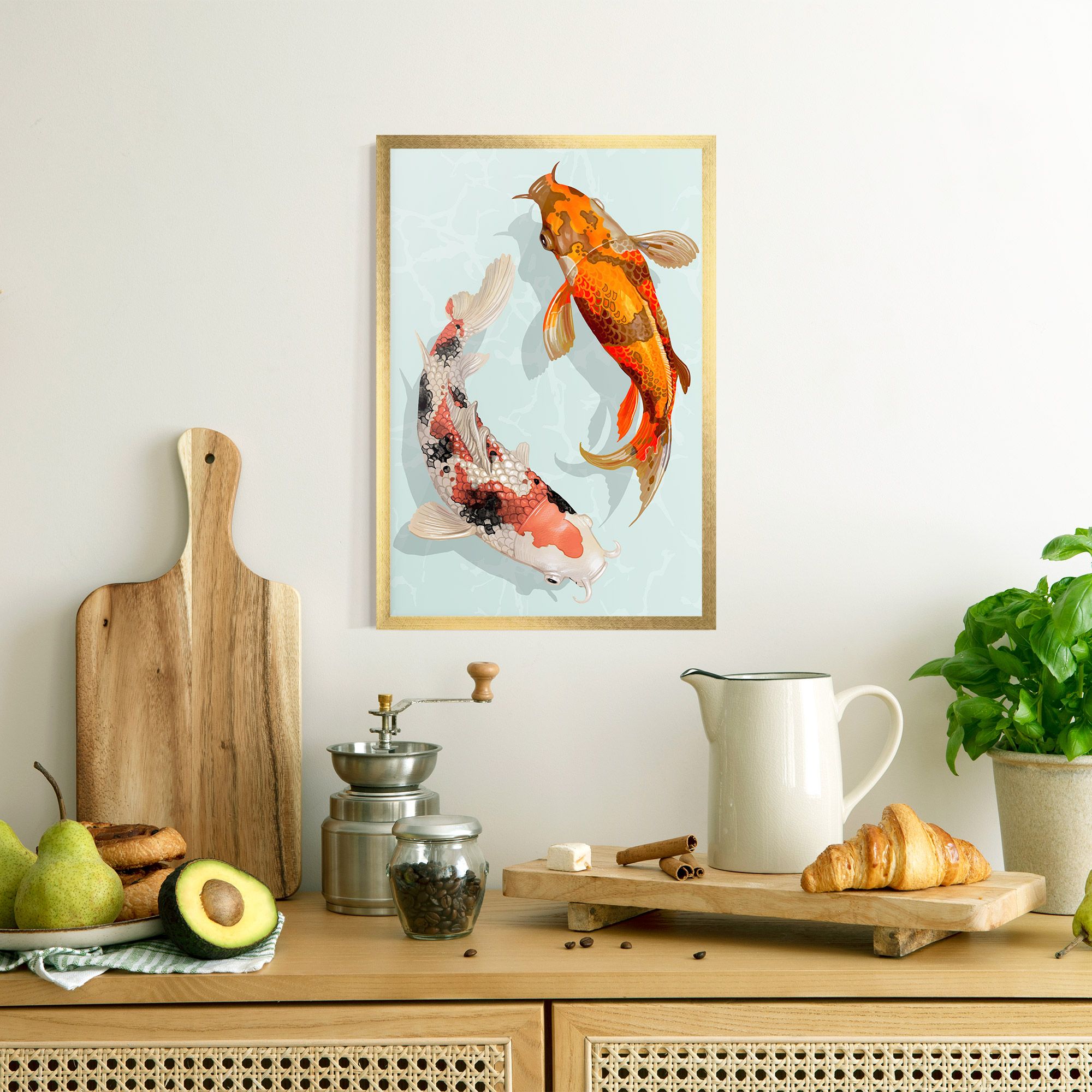 Koi Fish mockup 8