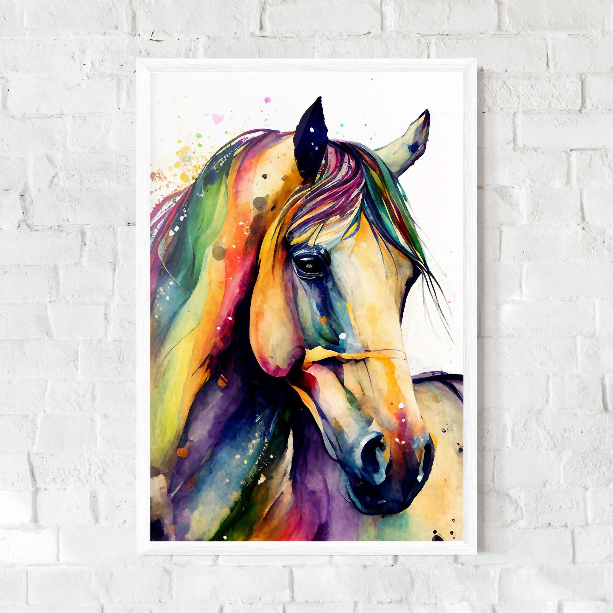 Colorful Horse mockup 0