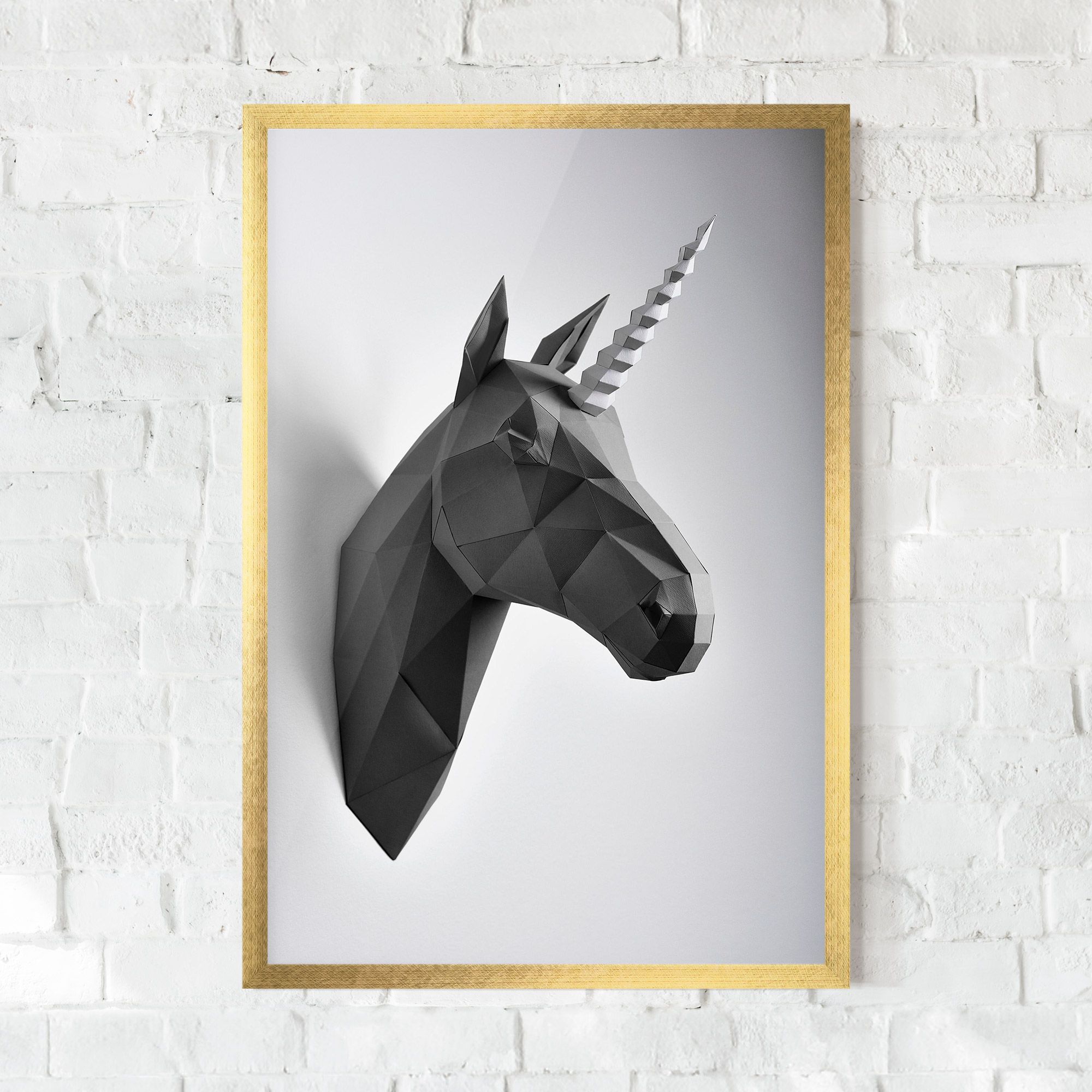 Geometrical Unicorn mockup 0