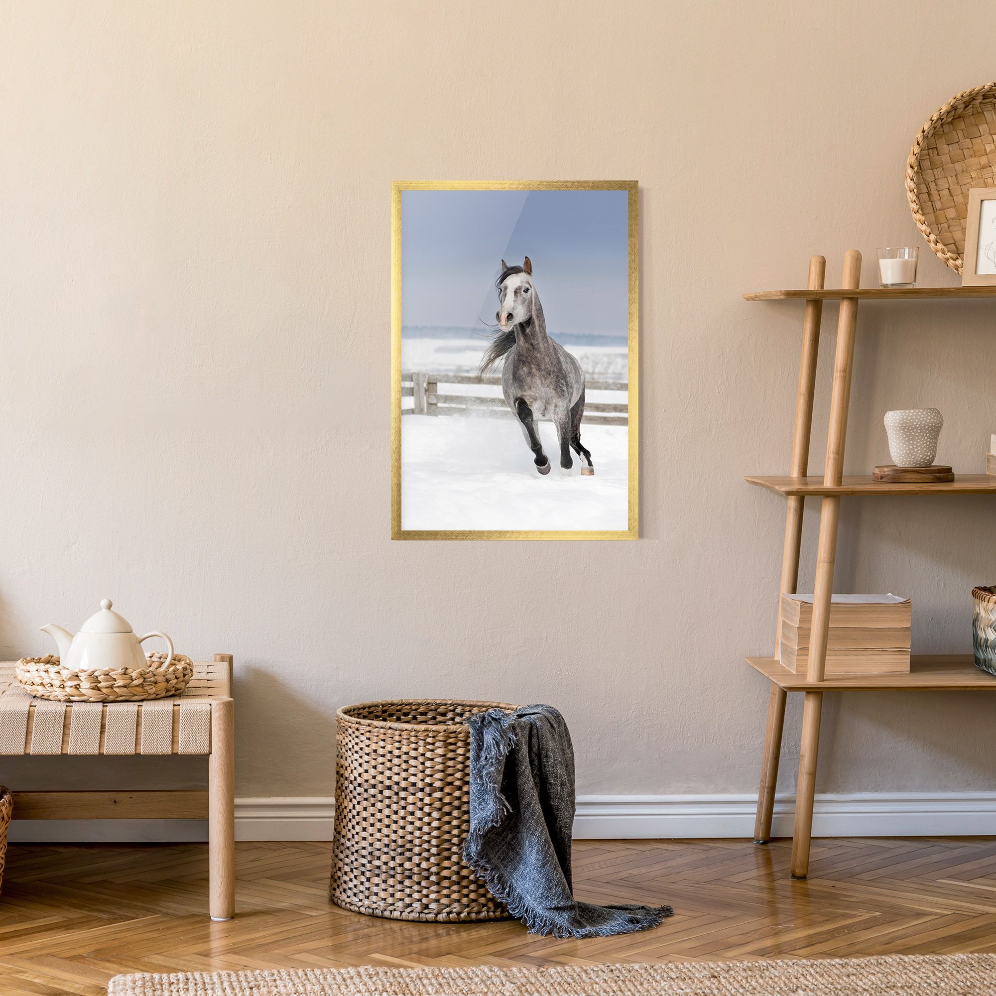 Horse Running Free mockup 9