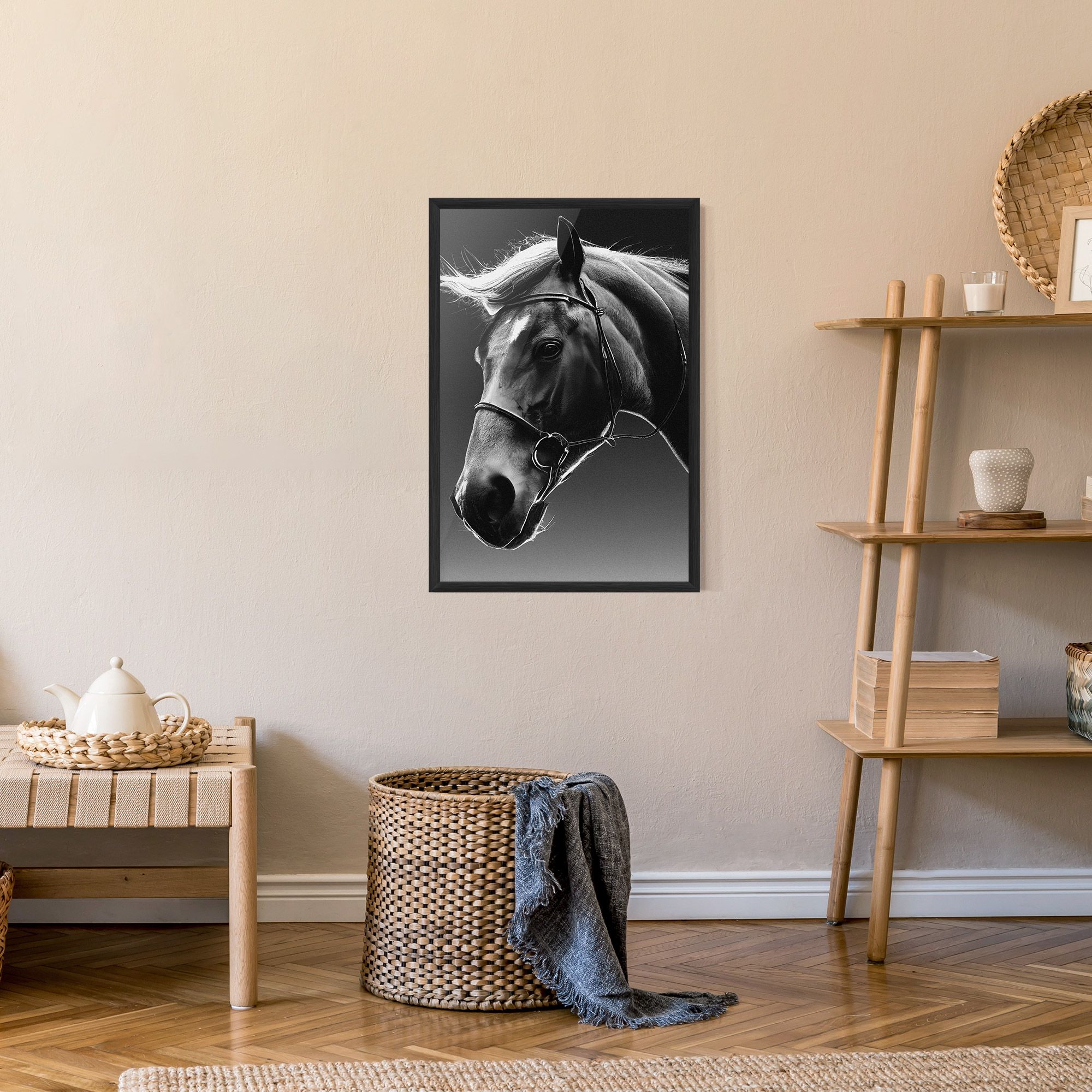 Black Horse Profile mockup 9