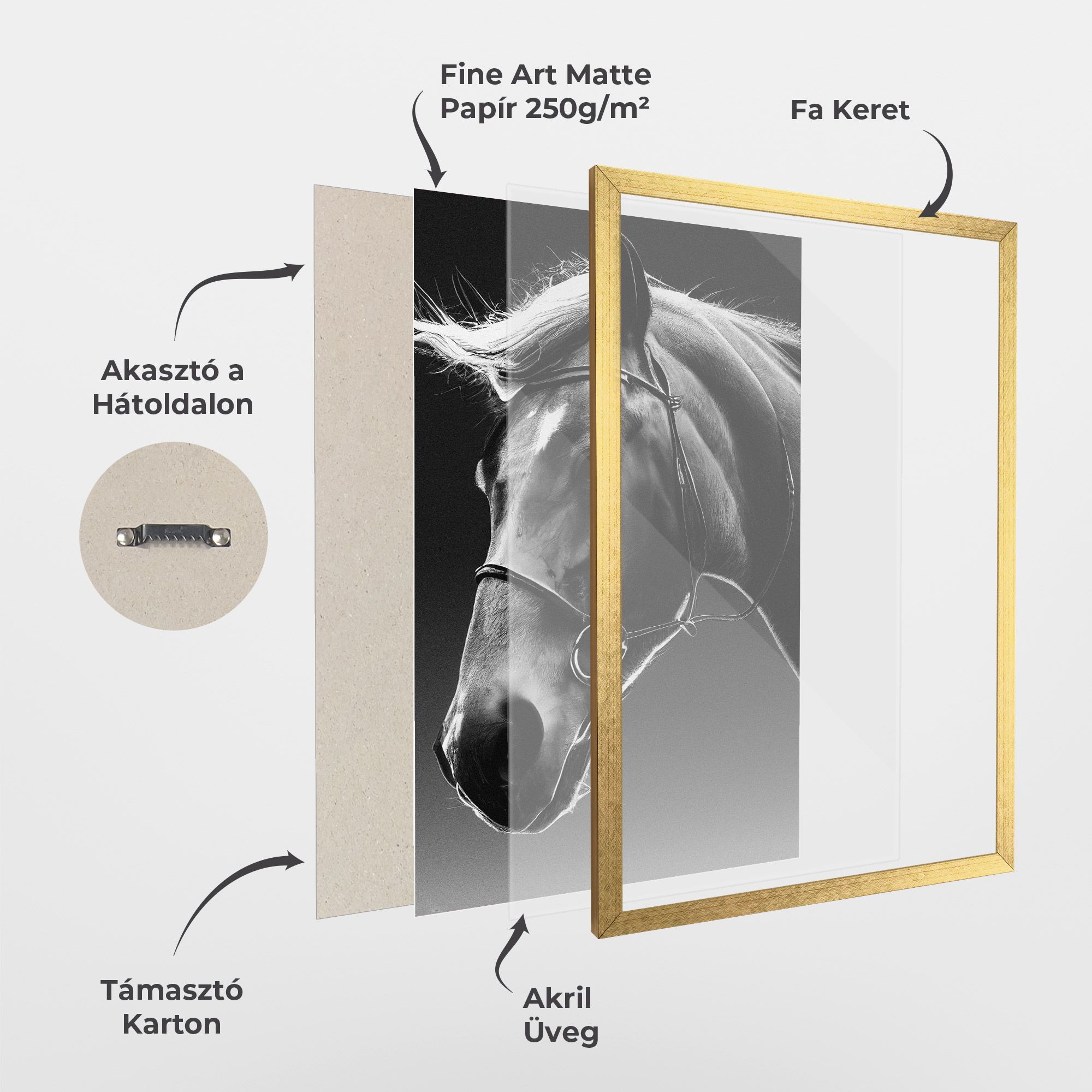 Black Horse Profile mockup 1