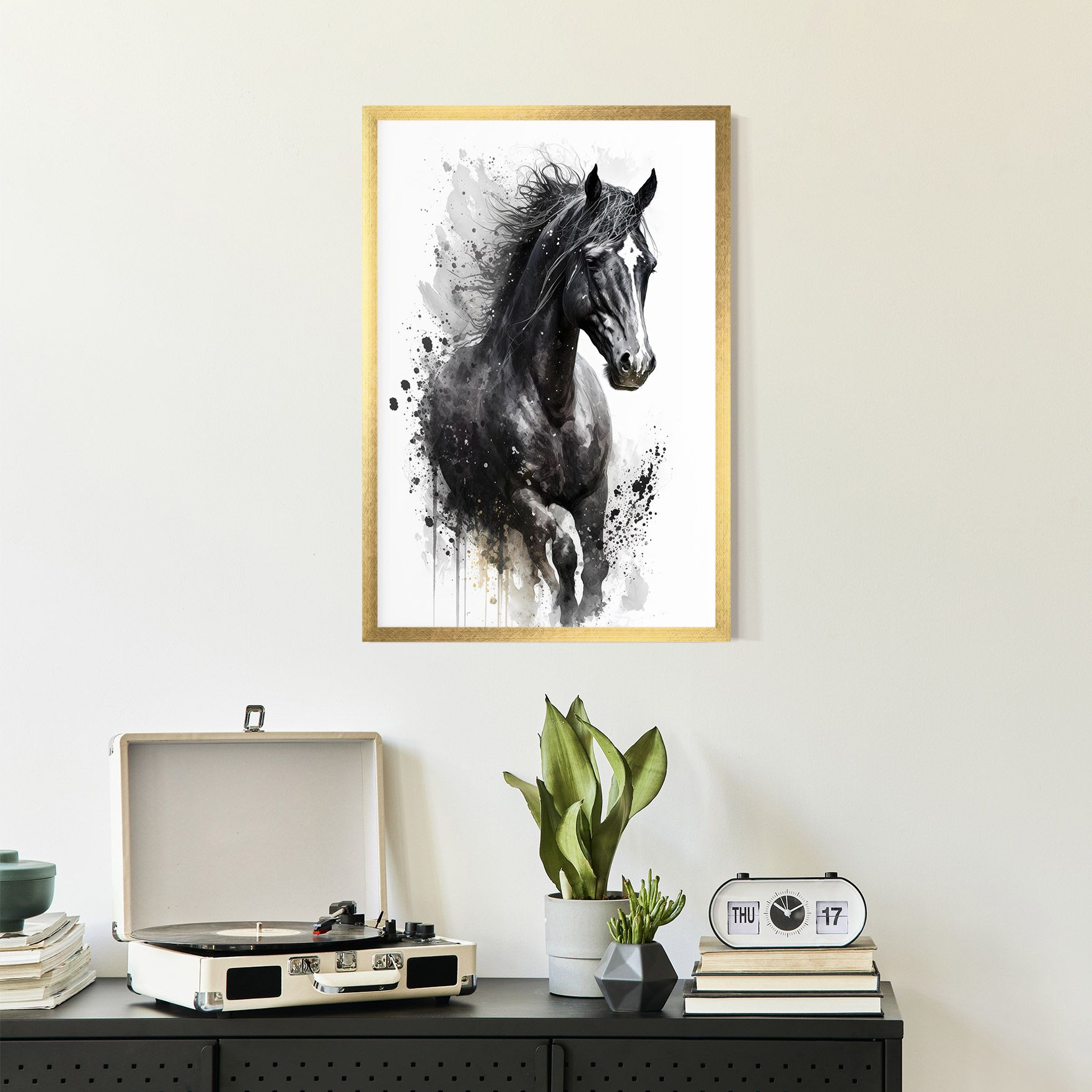 Black Horse mockup 2