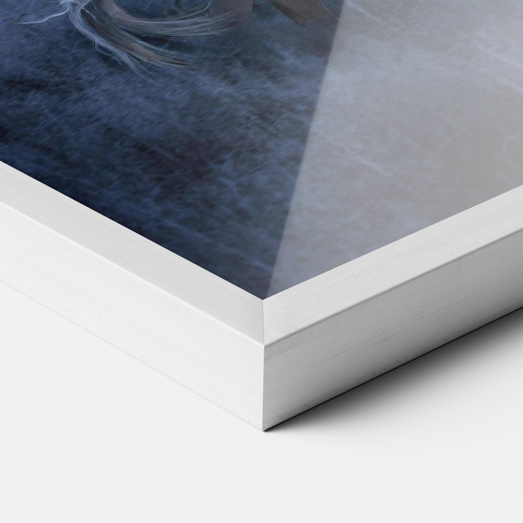 Keretezett Poszter Blue Moon Unicorn mockup 3