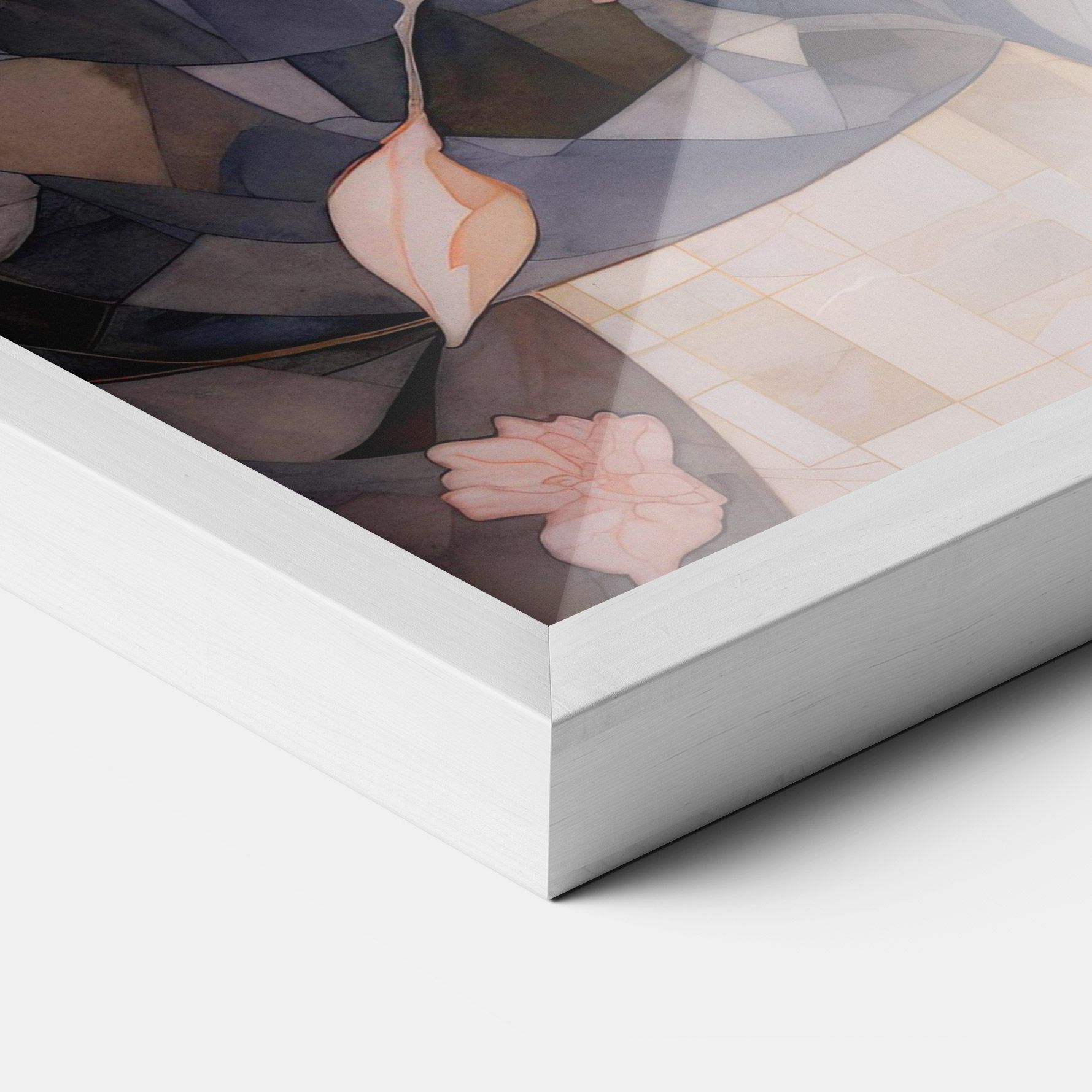 Mosaic Painting Horse mockup 3