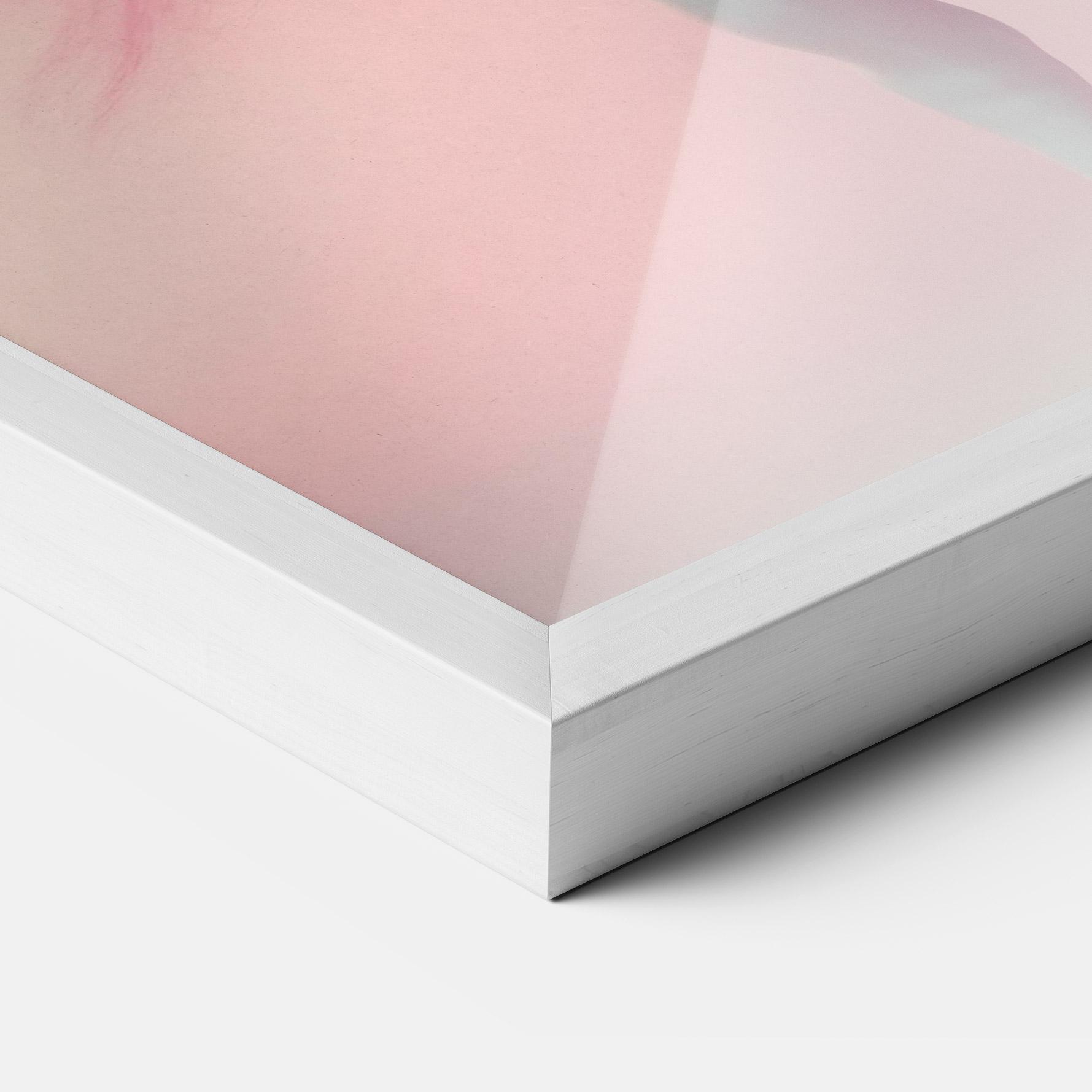 Keretezett Poszter Pink Unicorn mockup 3