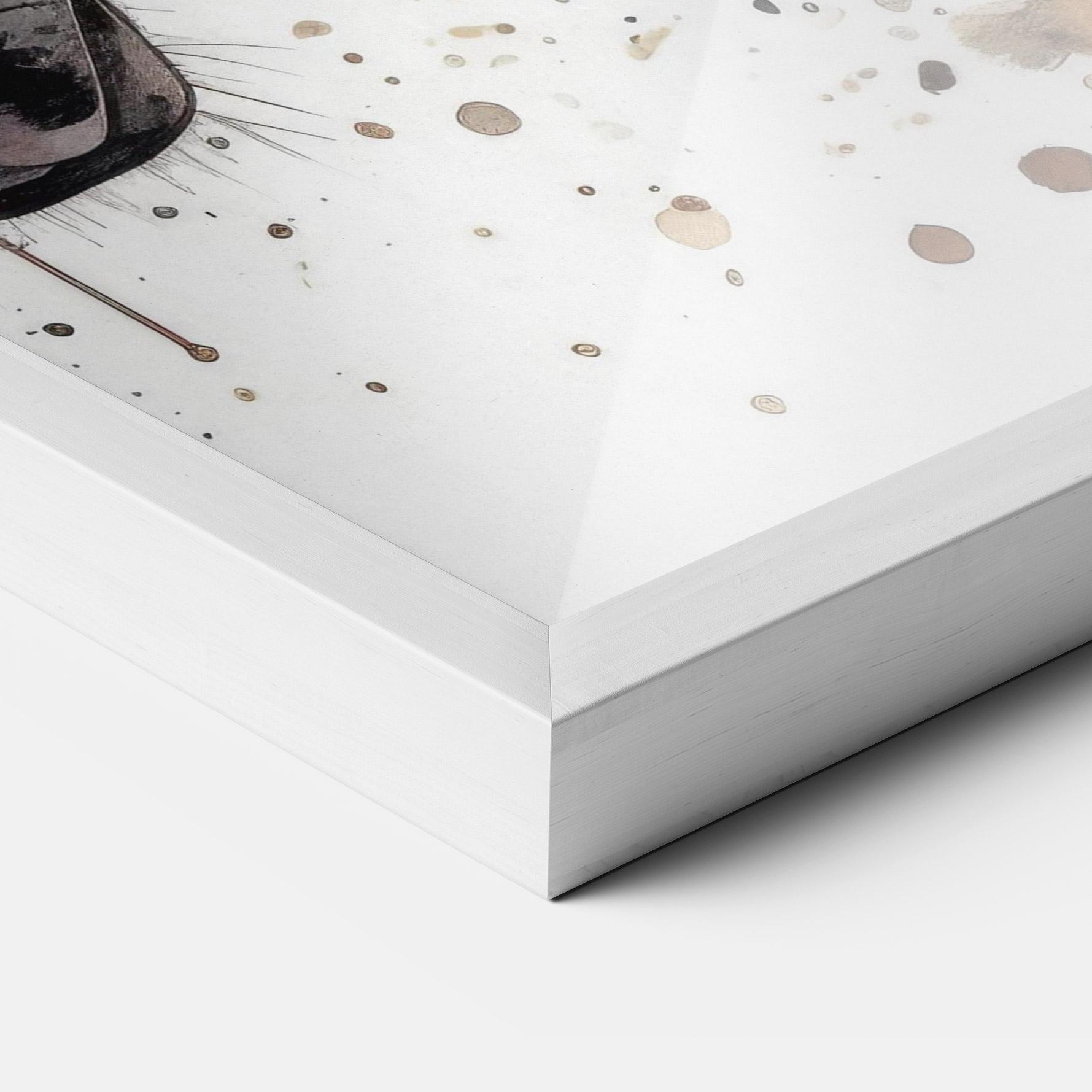 Keretezett Poszter Watercolor Horse mockup 3