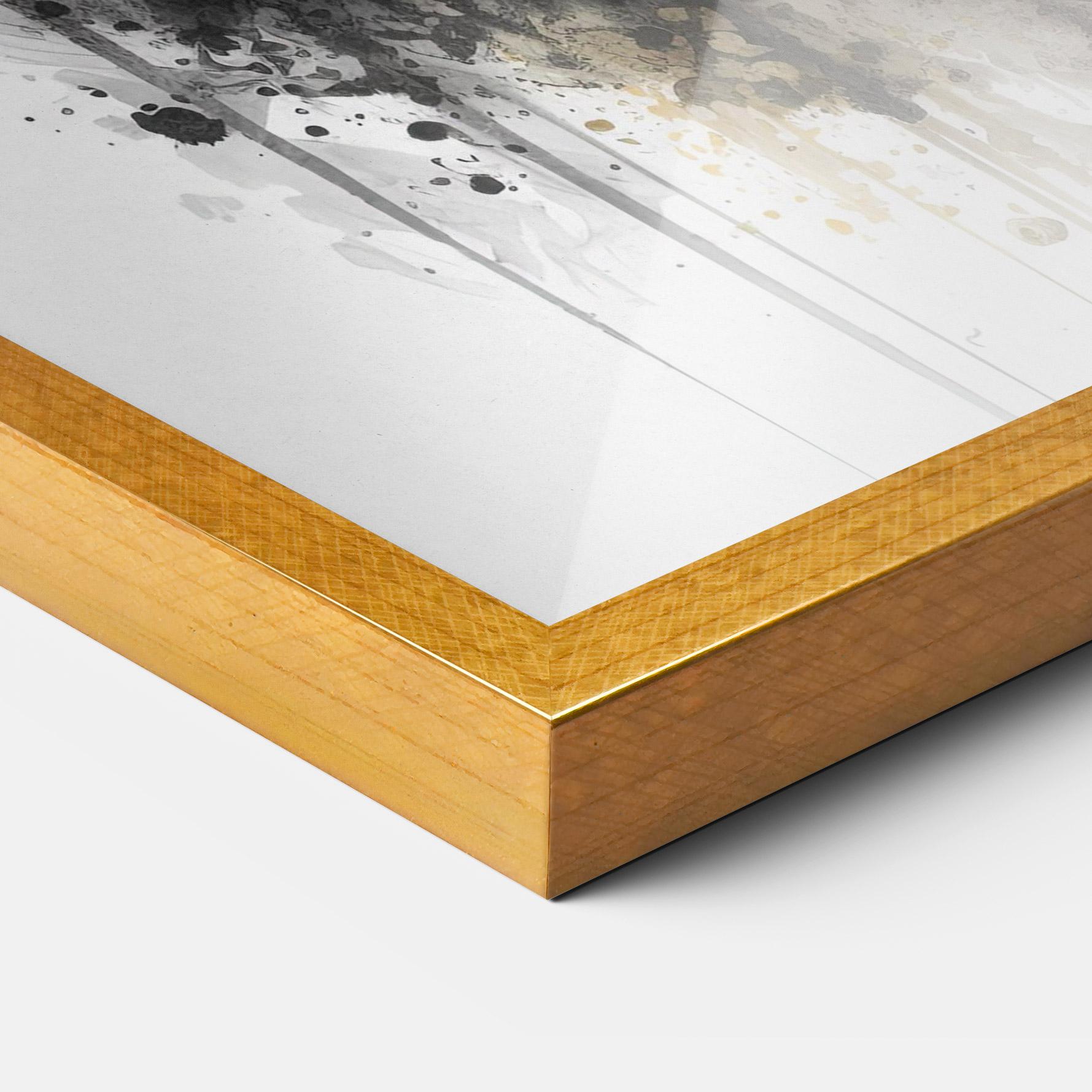 Keretezett Poszter Black Horse mockup 3