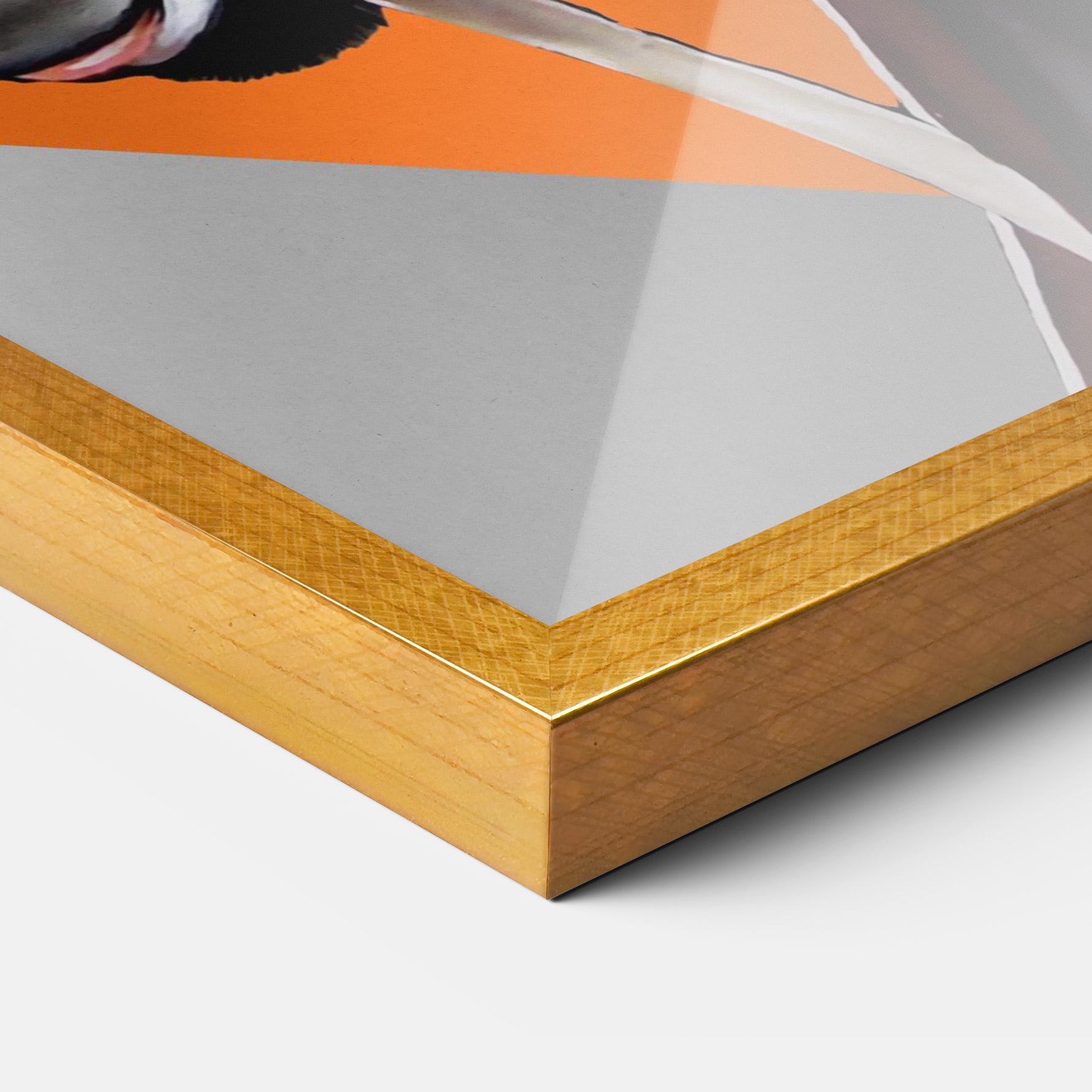 Keretezett Poszter Fashion Horse mockup 3