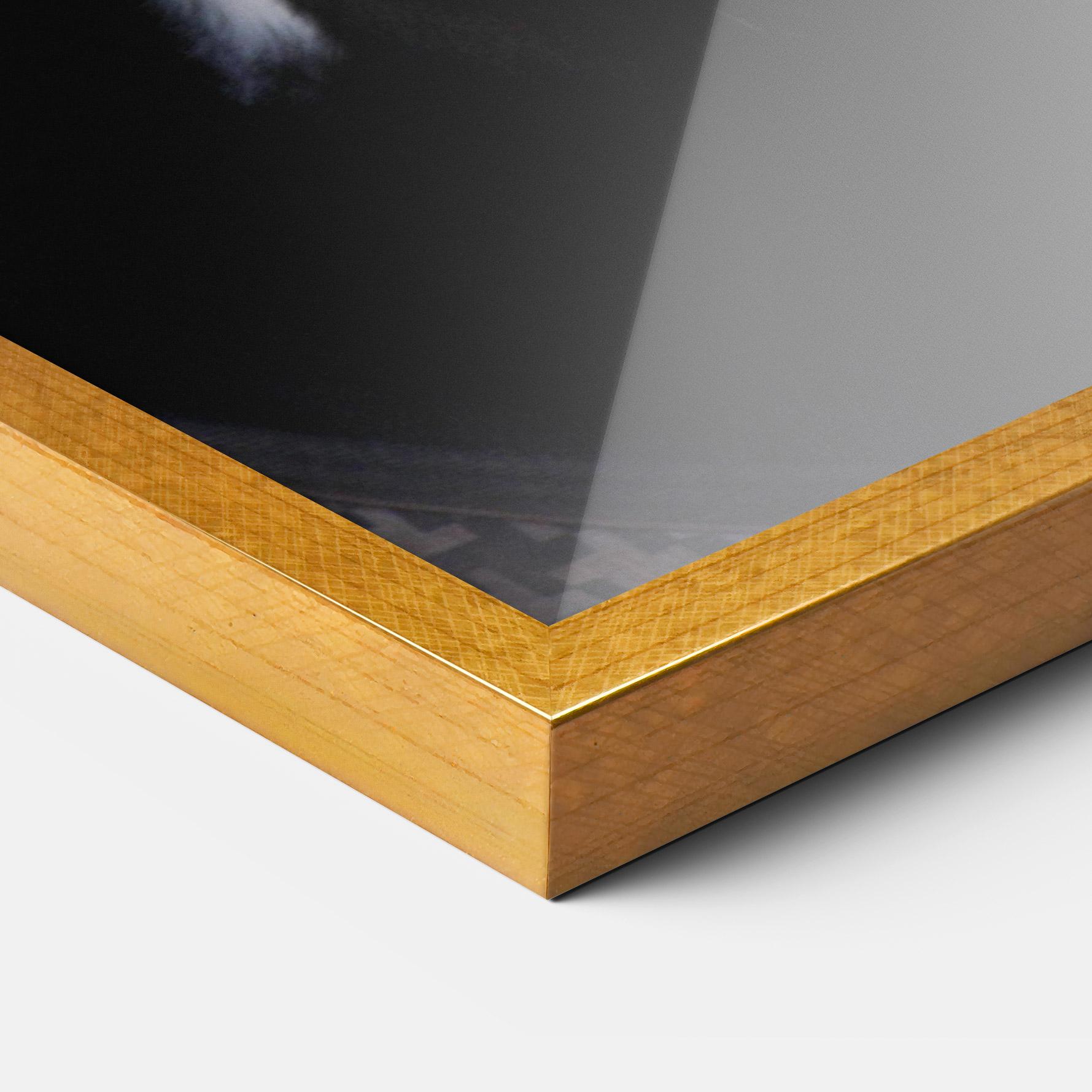 Keretezett Poszter Horse Black Portrait mockup 3