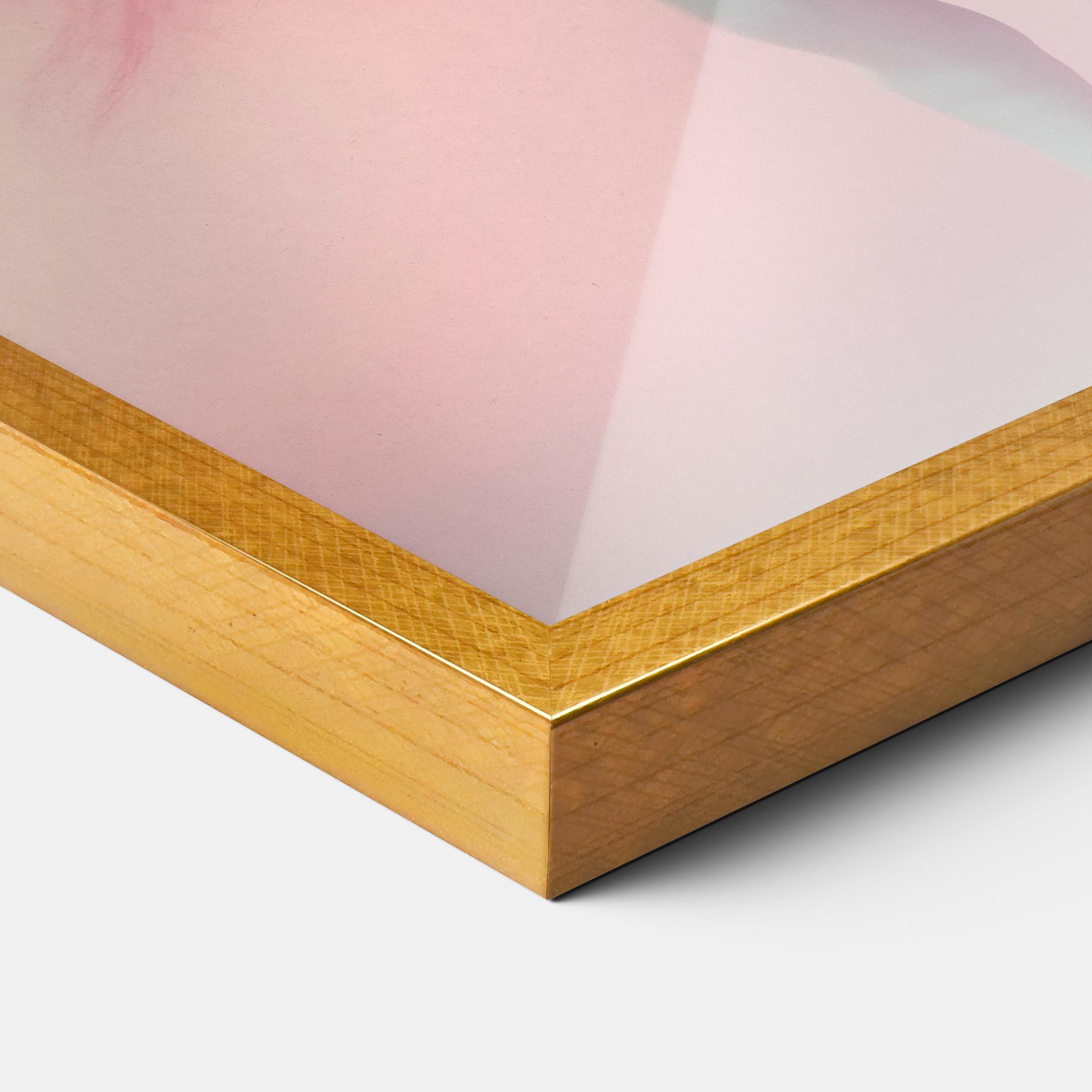 Keretezett Poszter Pink Unicorn mockup 3