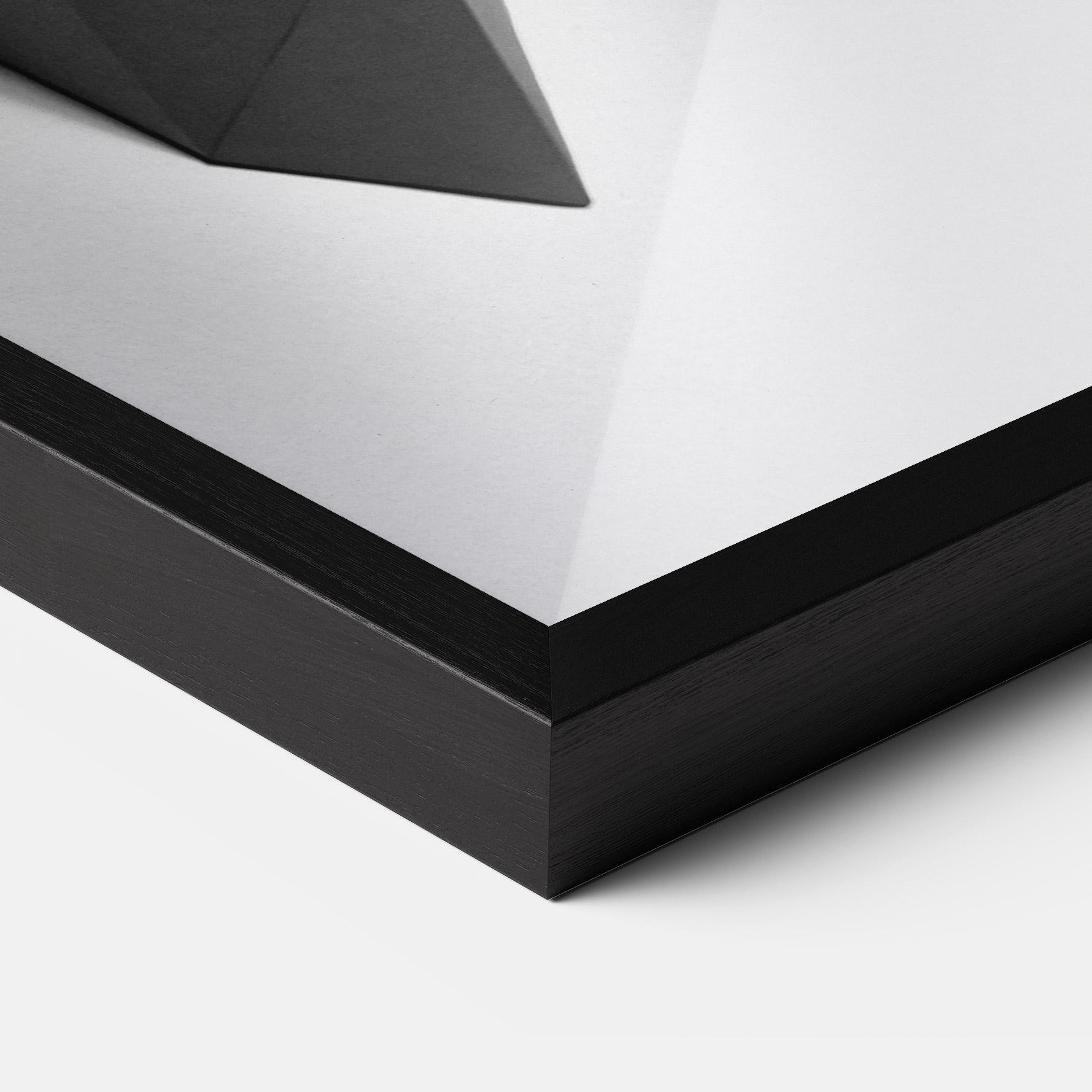 Keretezett Poszter Geometrical Unicorn mockup 3