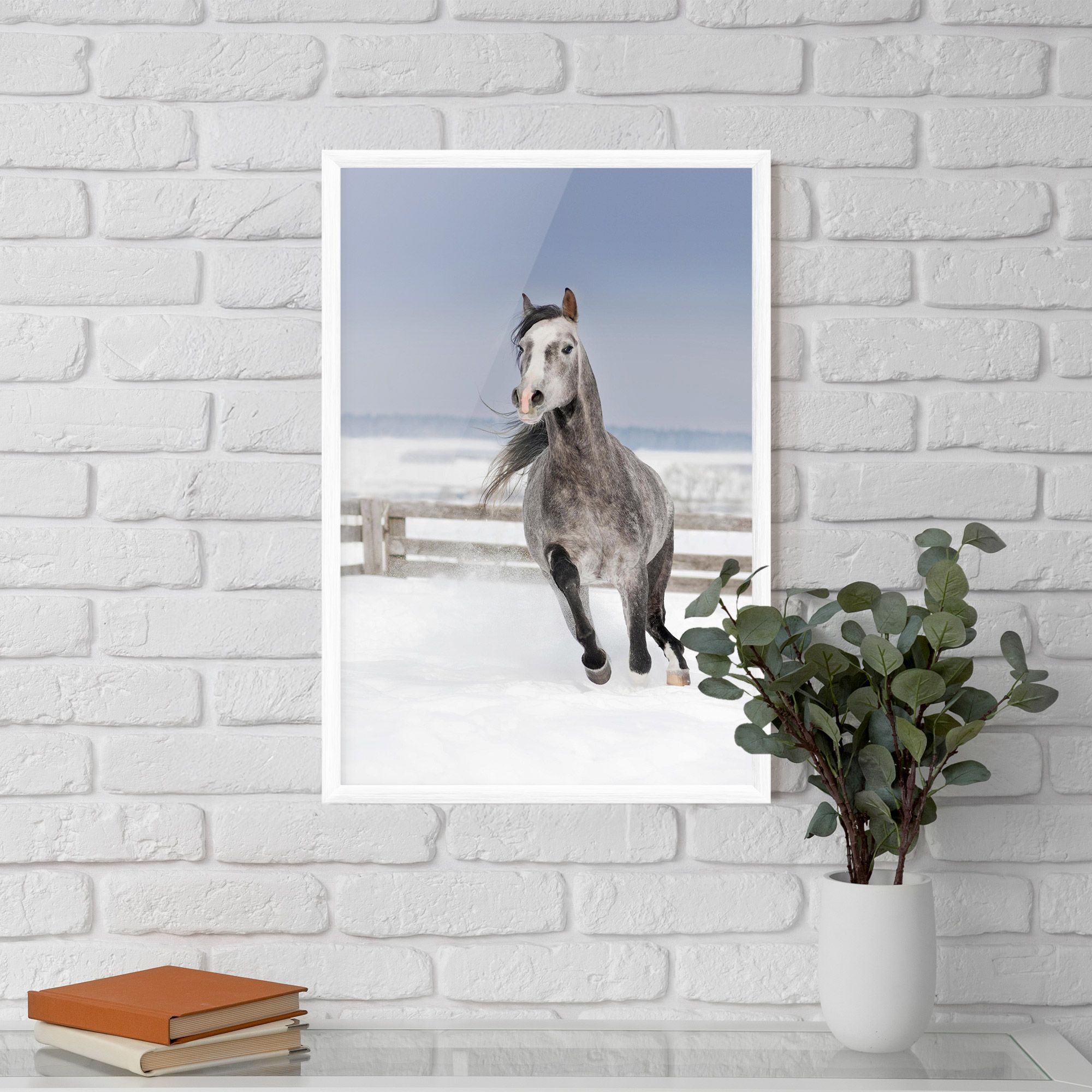 Horse Running Free mockup 5