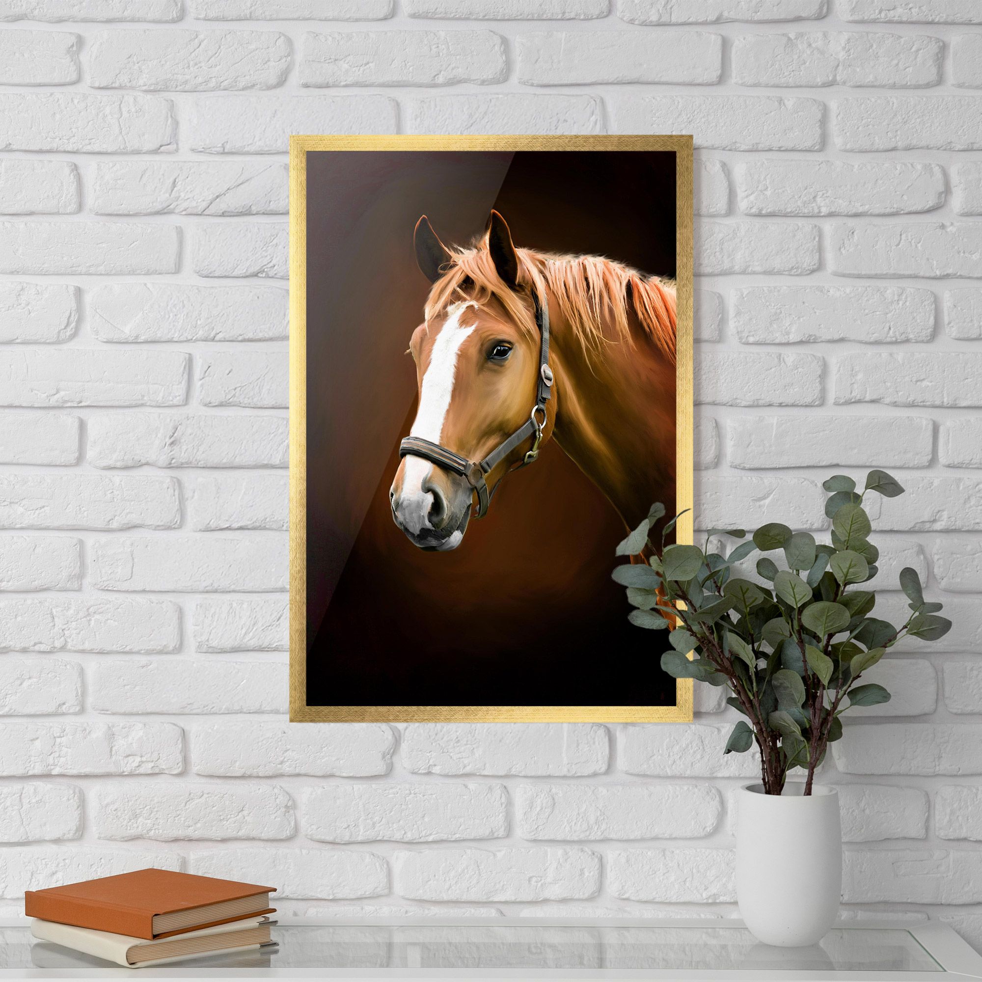 Digital Painted Horse mockup 5