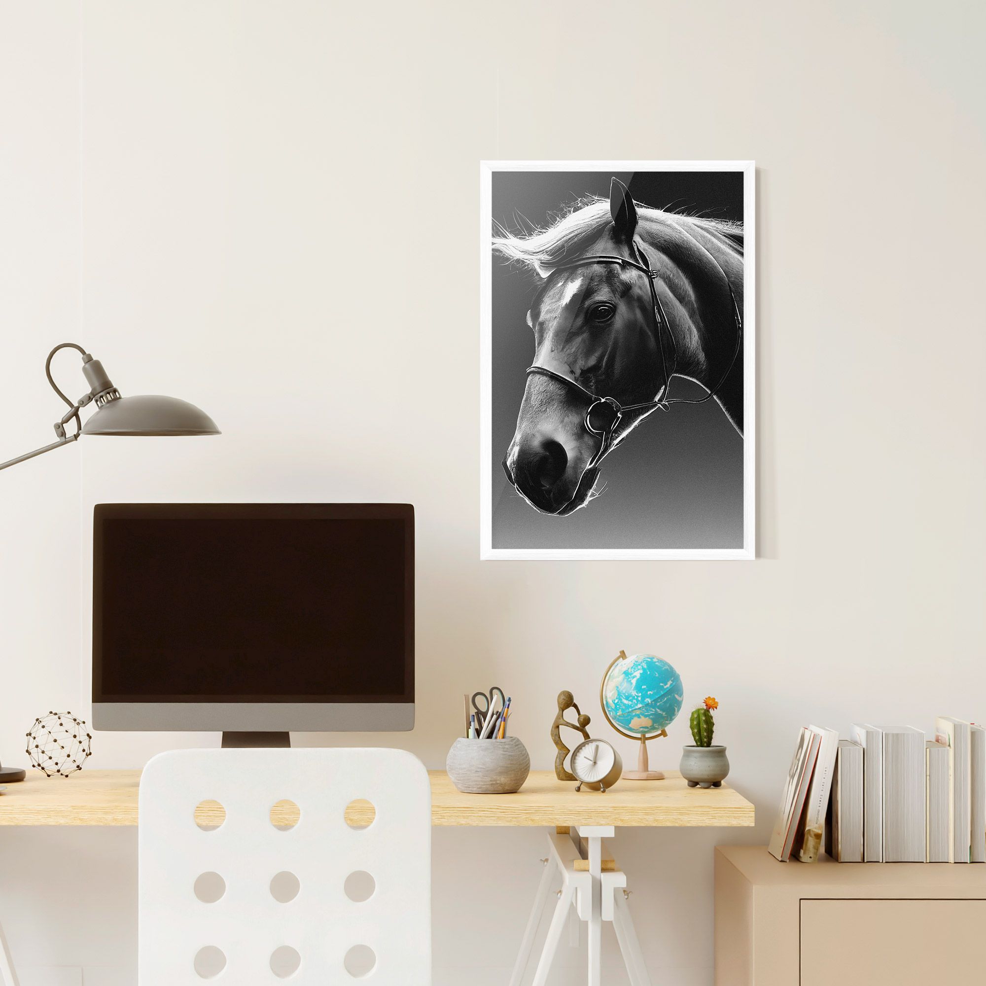 Black Horse Profile mockup 6