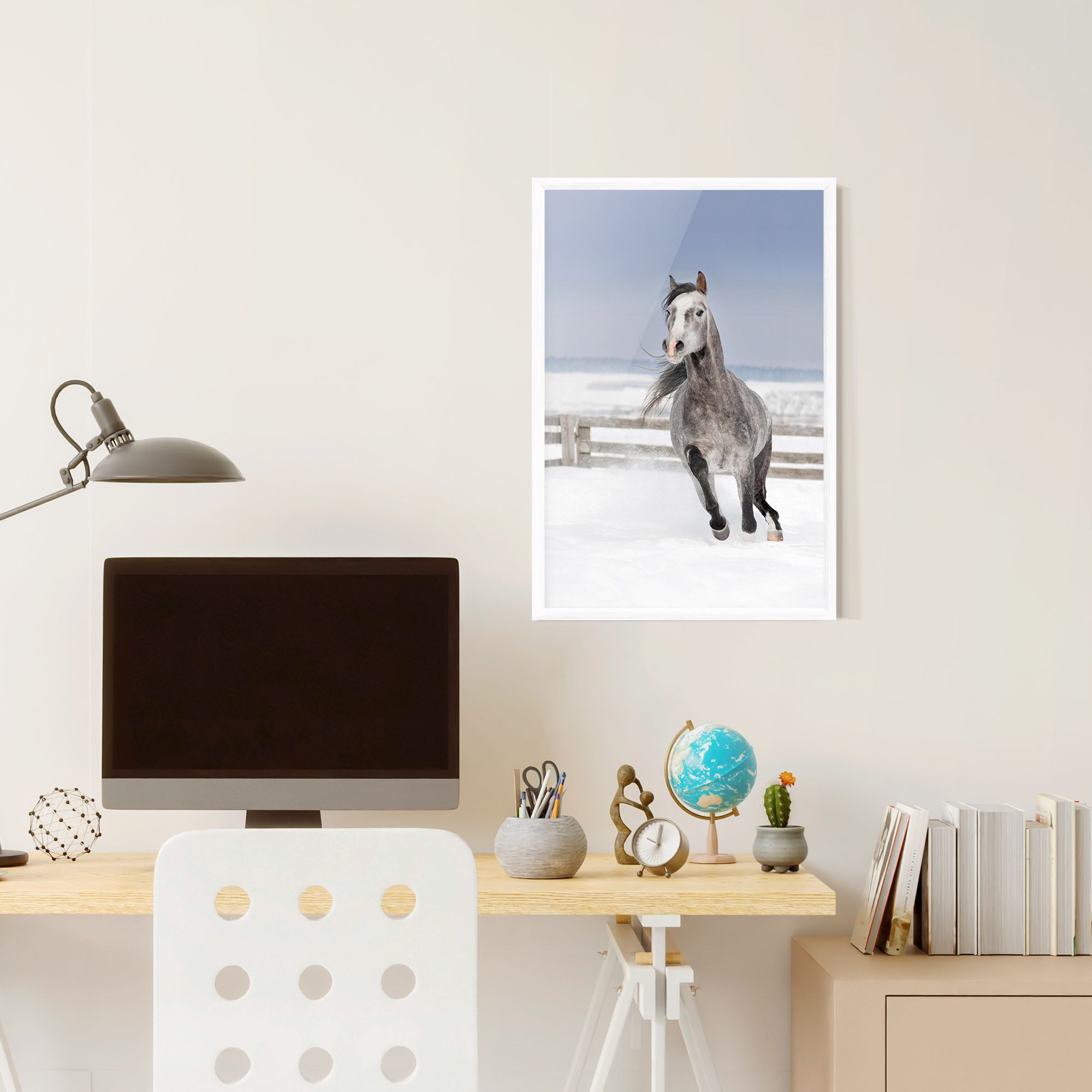 Horse Running Free mockup 6